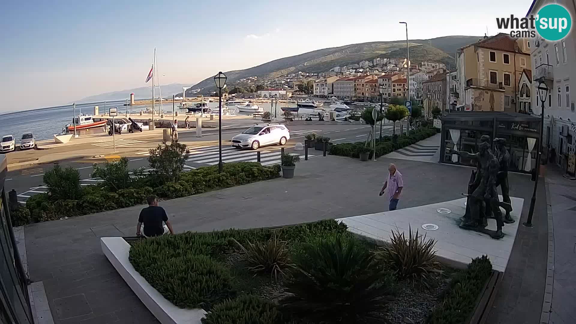 Spletna kamera v živo Senj riva – Hrvaška