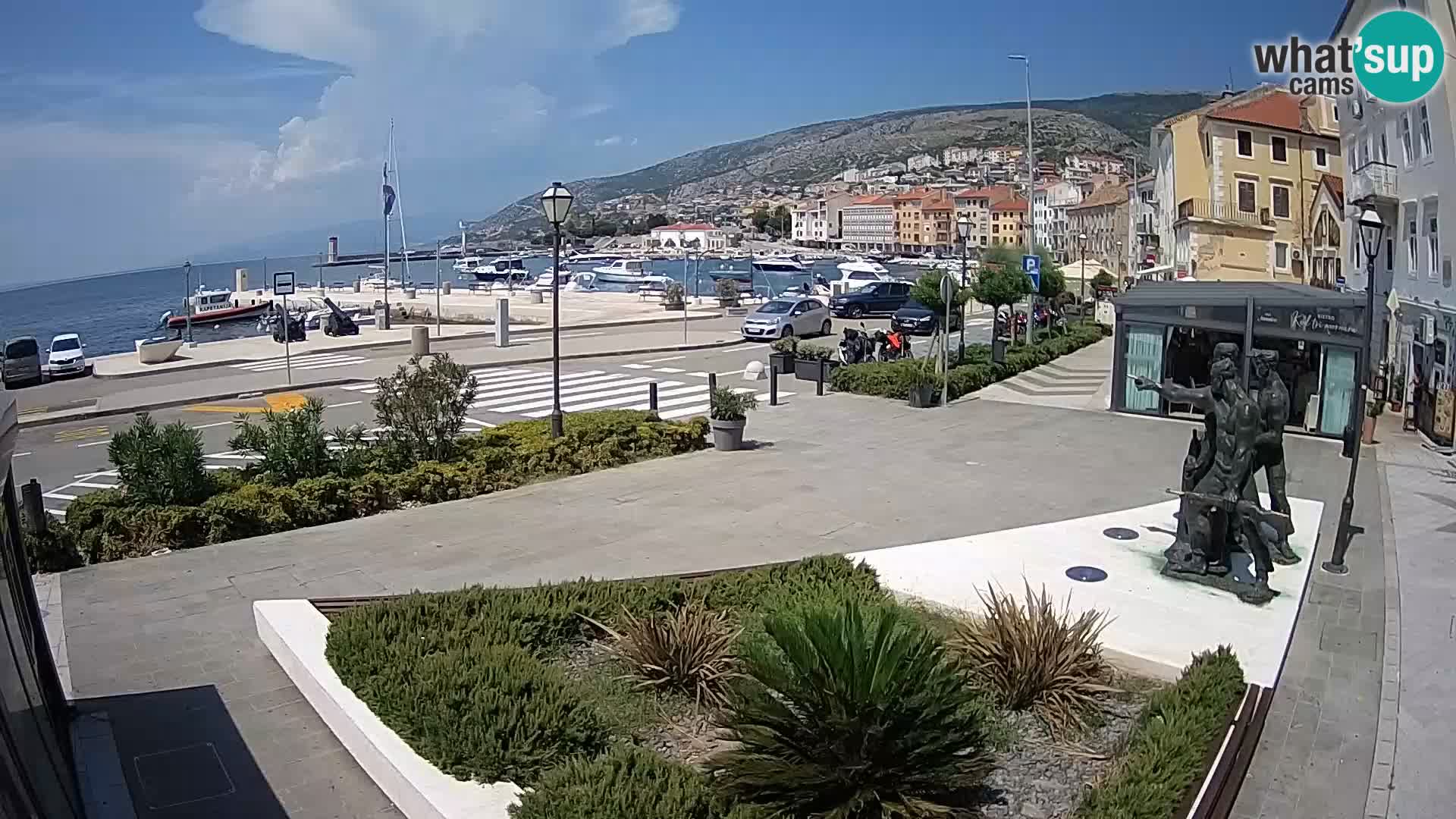 Webcam en vivo Senj riva – paseo marítimo