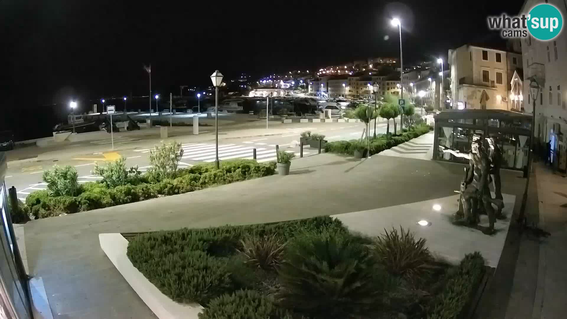 Live webcam Senj riva – seafront – Croatia