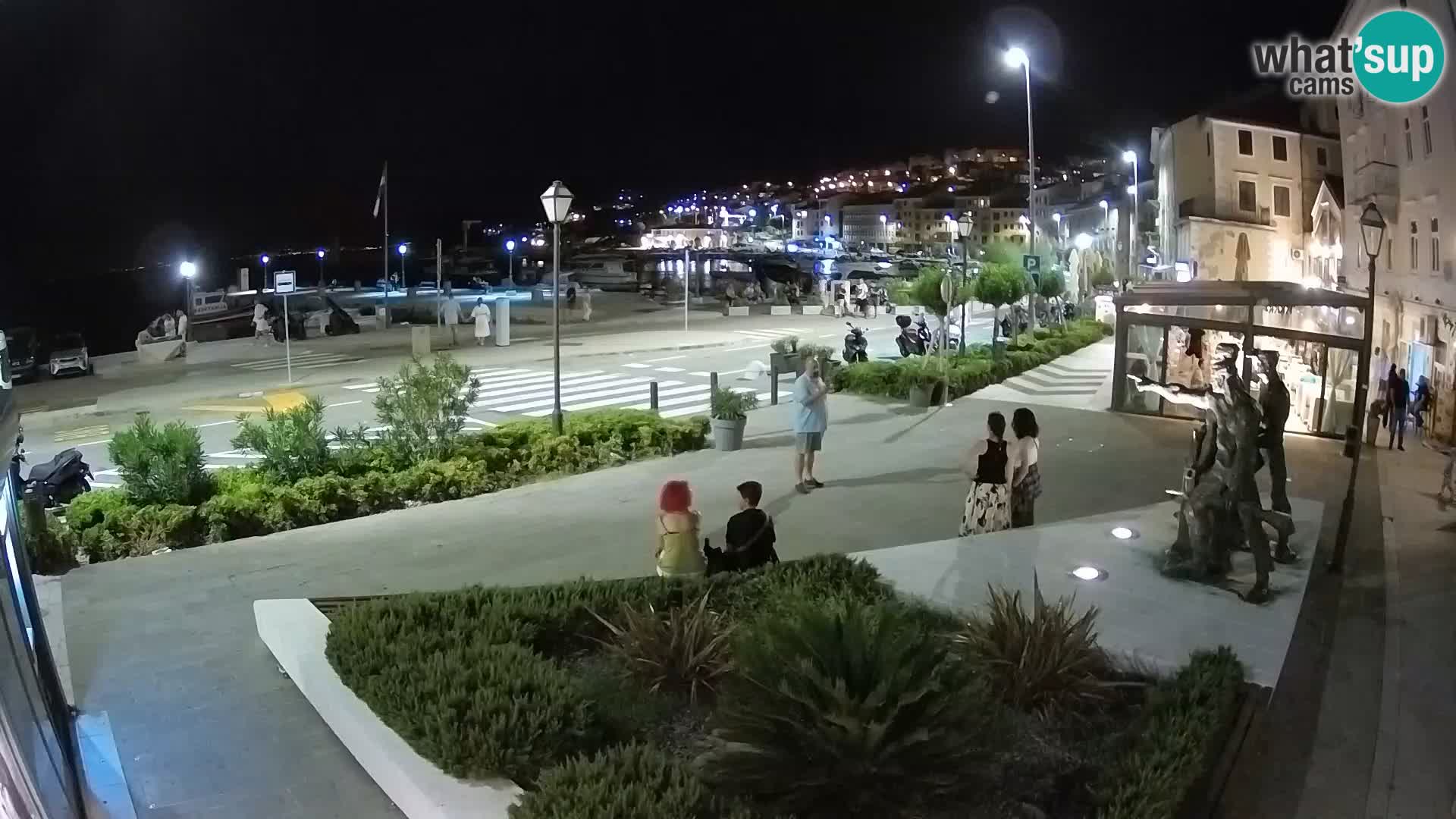 Webcam en vivo Senj riva – paseo marítimo
