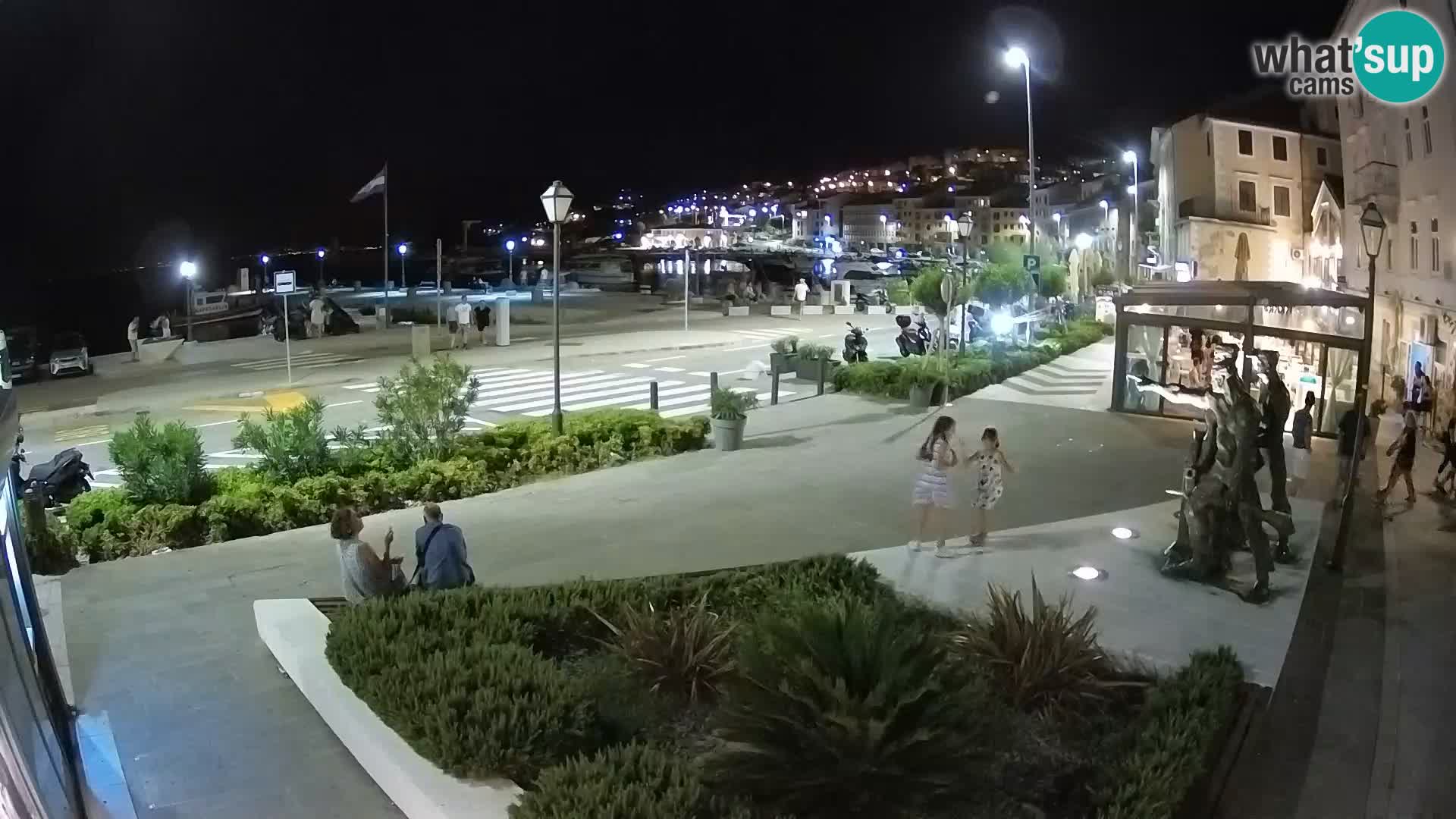 Webcam en vivo Senj riva – paseo marítimo