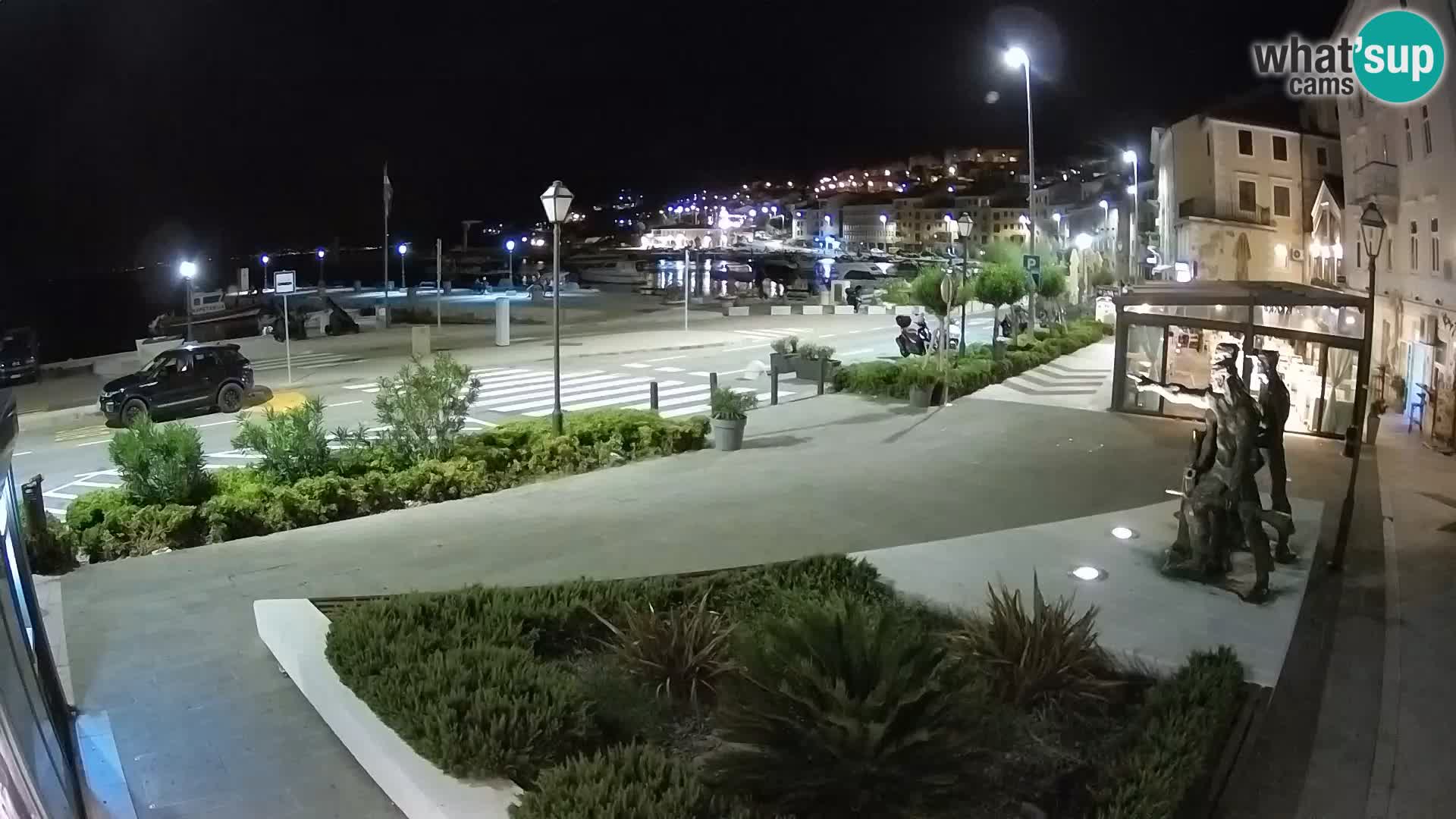 Spletna kamera v živo Senj riva – Hrvaška