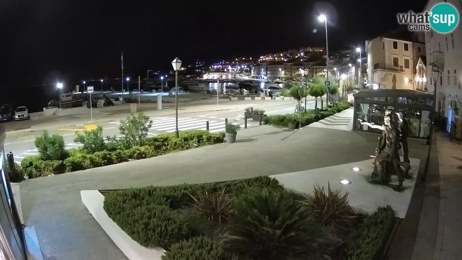 Live-Webcam Senj Riva – direkt am Meer – Kroatien