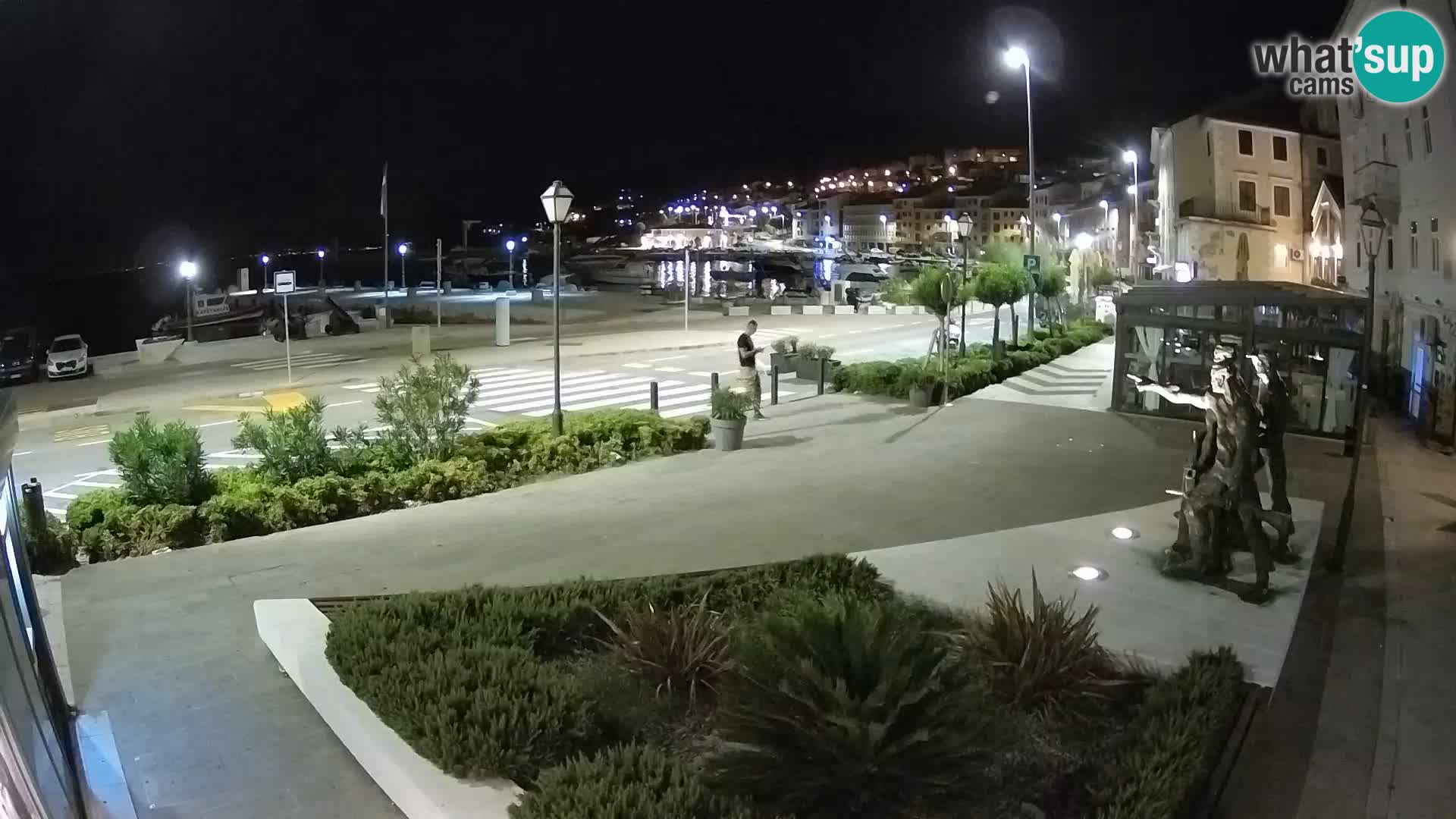 Live webcam Senj riva – seafront – Croatia