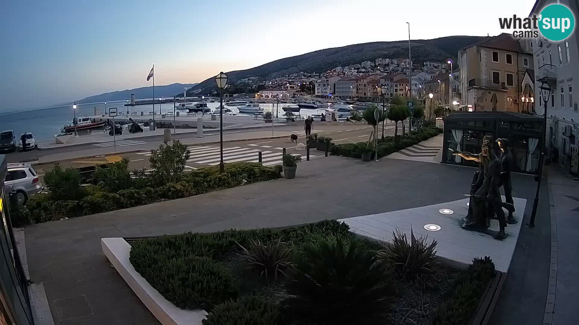 Live-Webcam Senj Riva – direkt am Meer – Kroatien