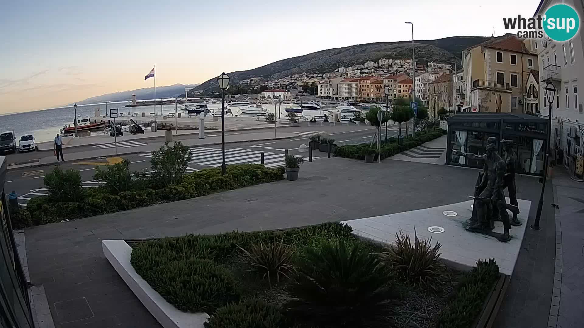 Live webcam Senj riva – fronte mare