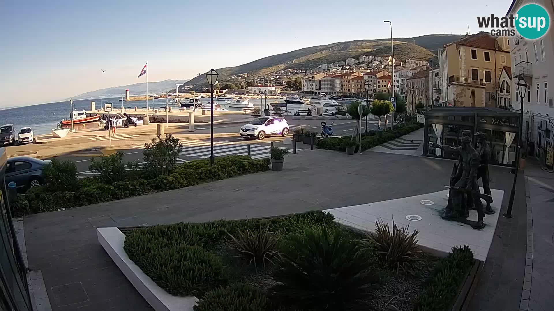 Spletna kamera v živo Senj riva – Hrvaška