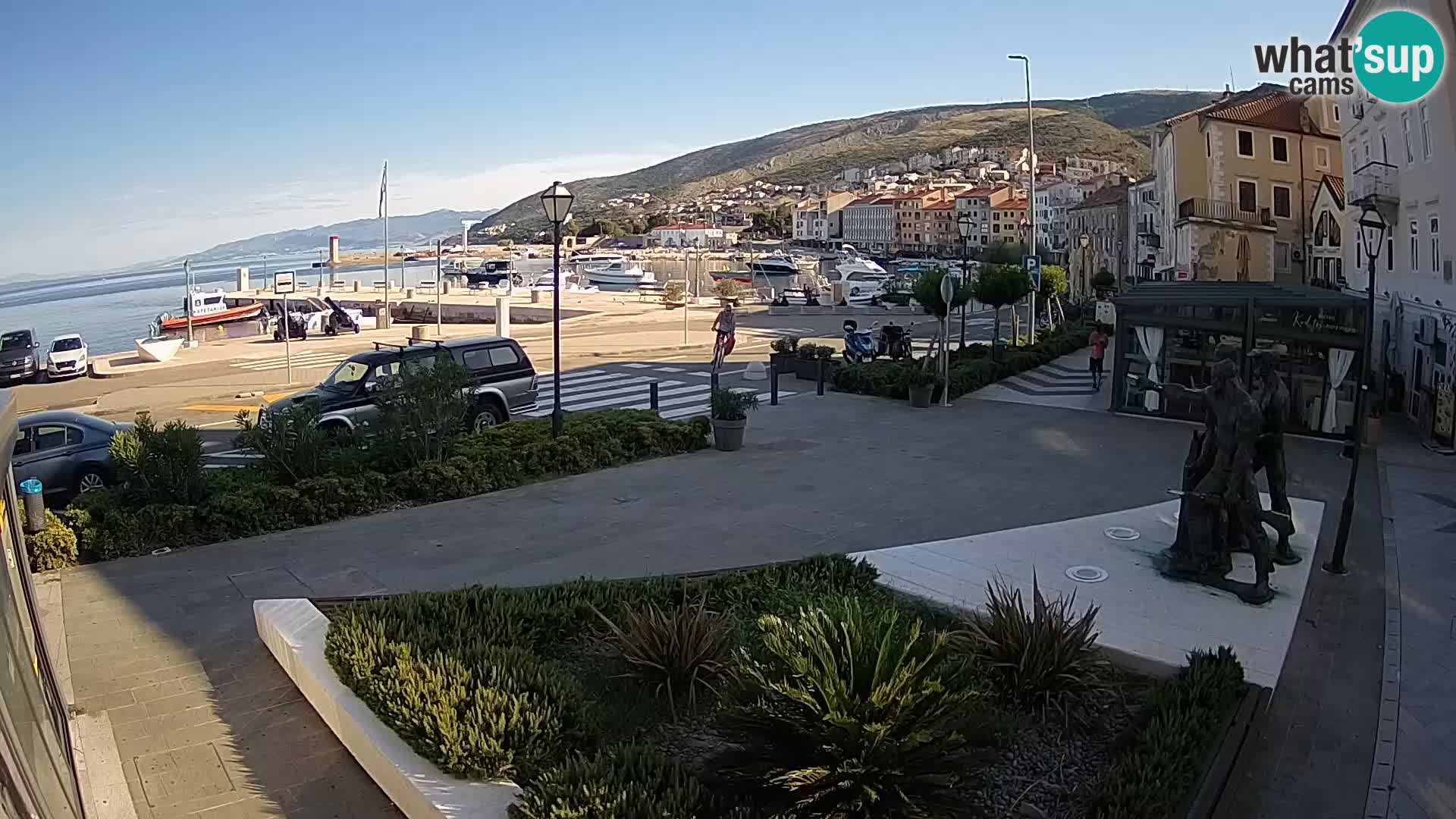 Live webcam Senj riva – fronte mare