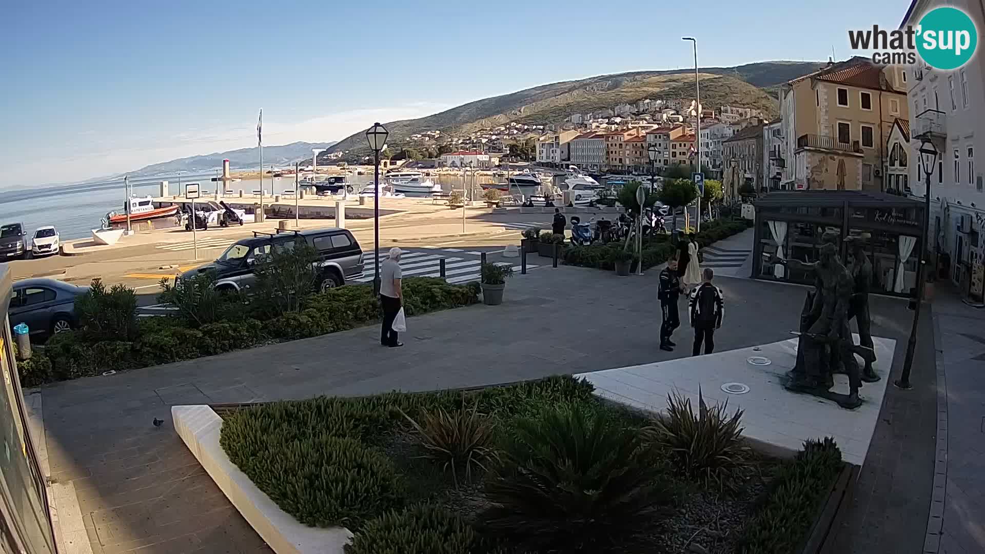Live webcam Senj riva – fronte mare