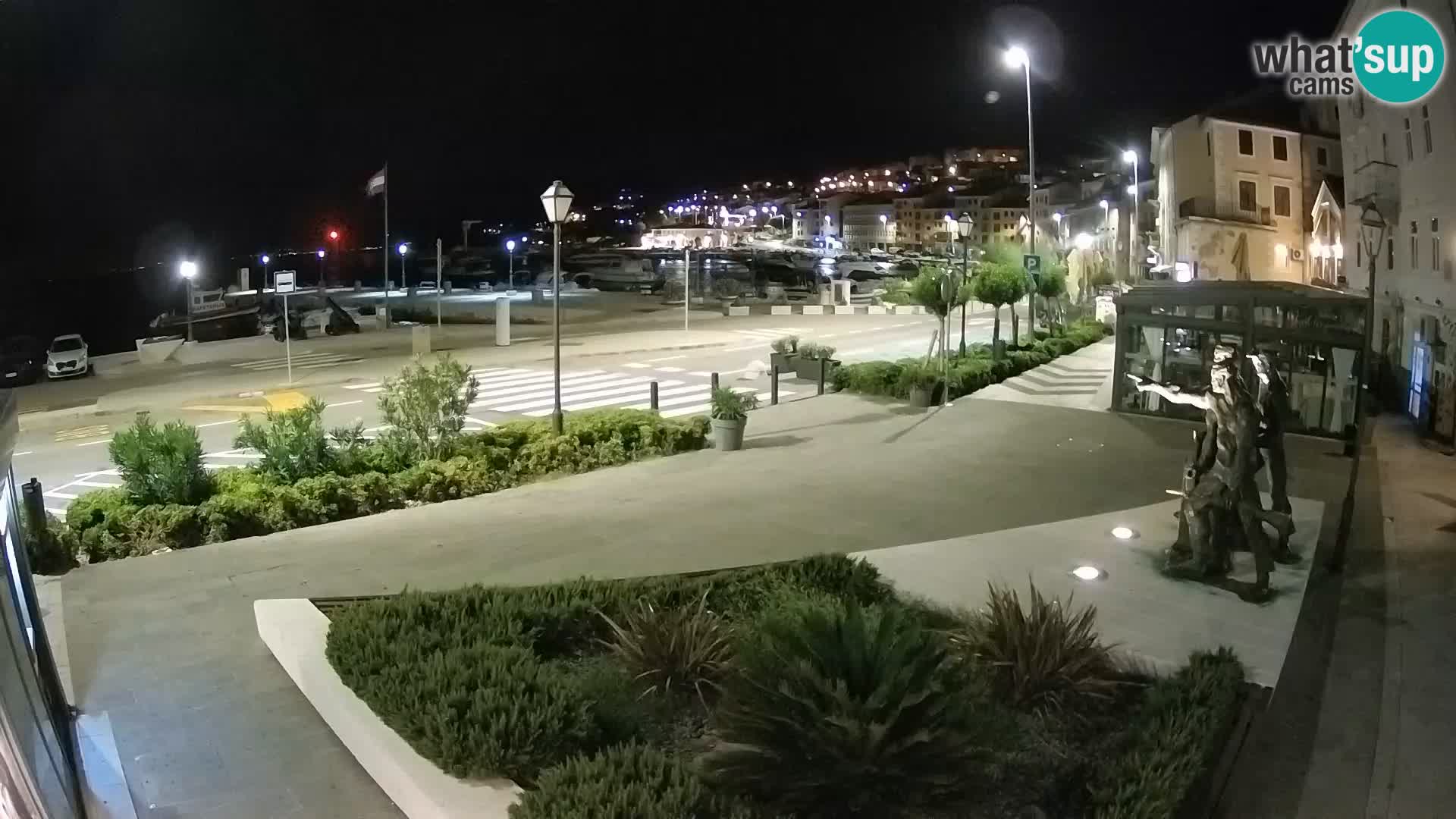 Live webcam Senj riva – seafront – Croatia