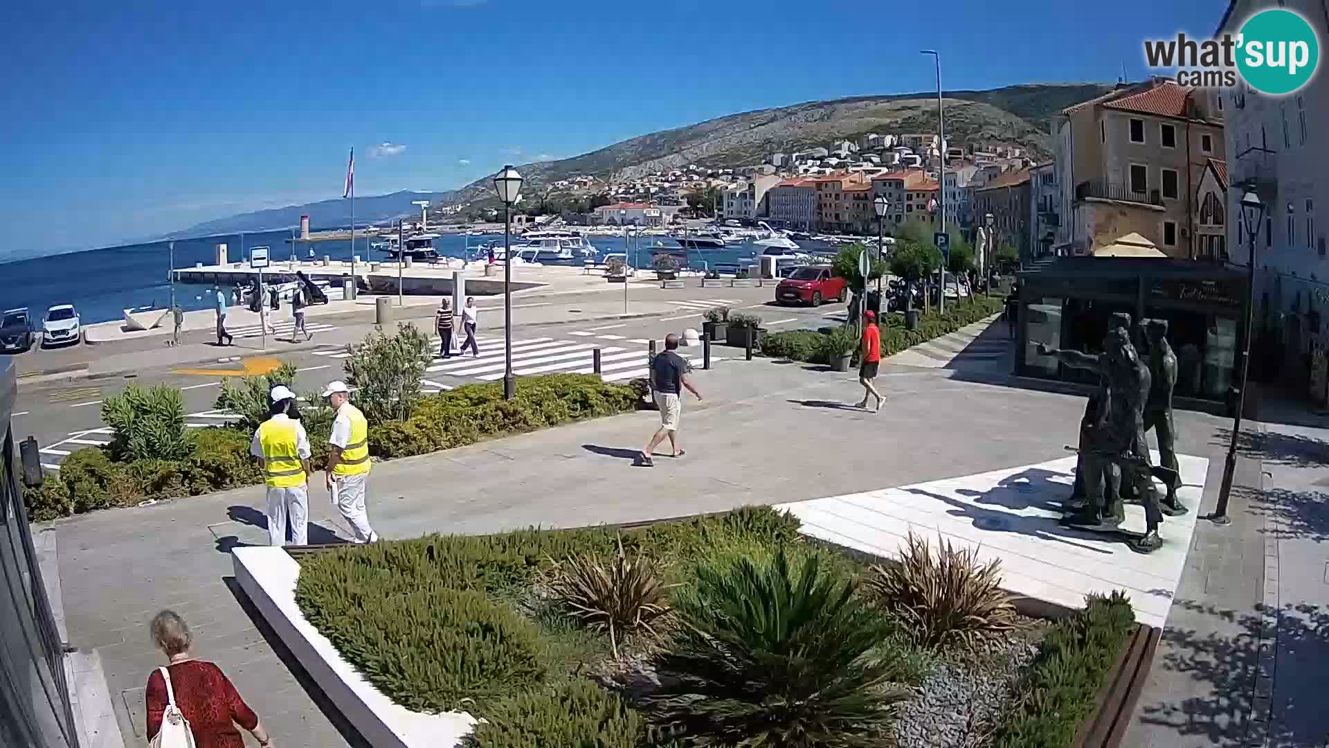 Live webcam Senj riva – seafront – Croatia