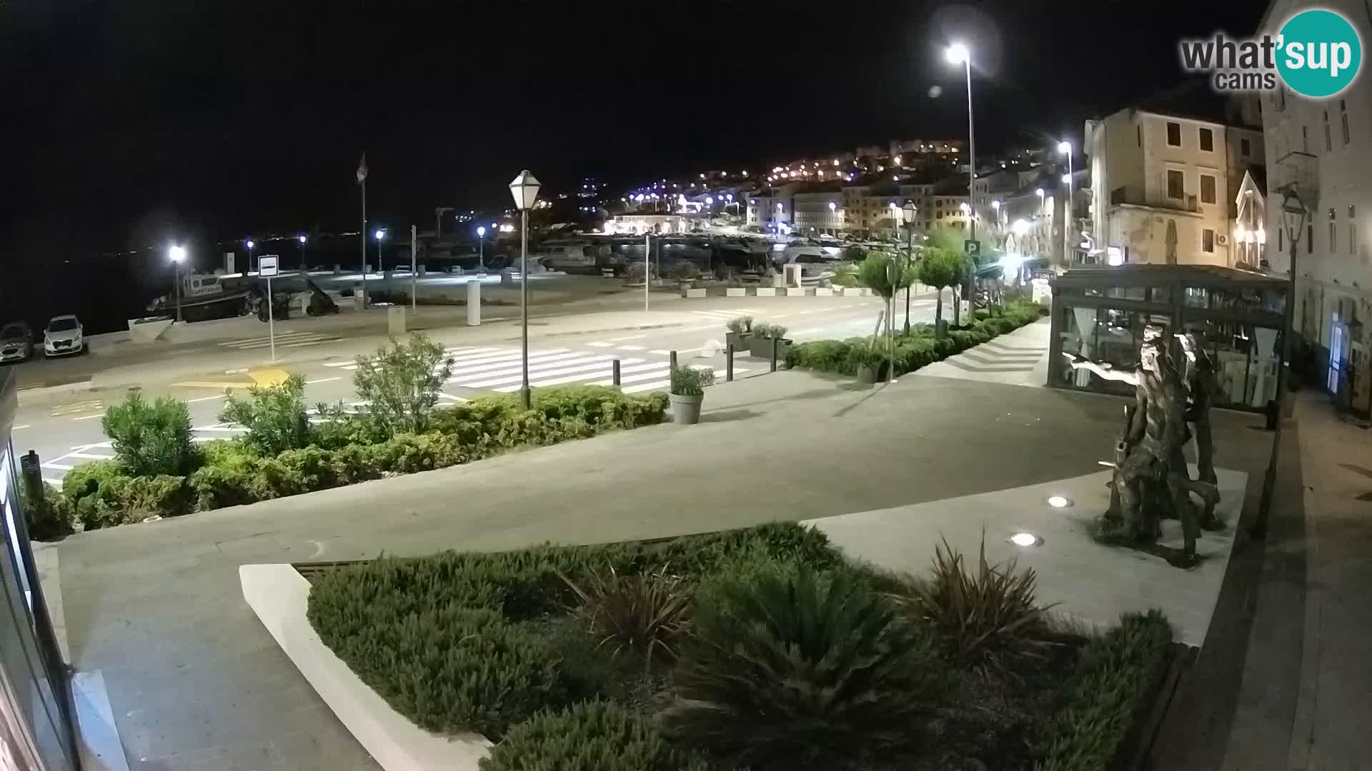 Live webcam Senj riva – seafront – Croatia