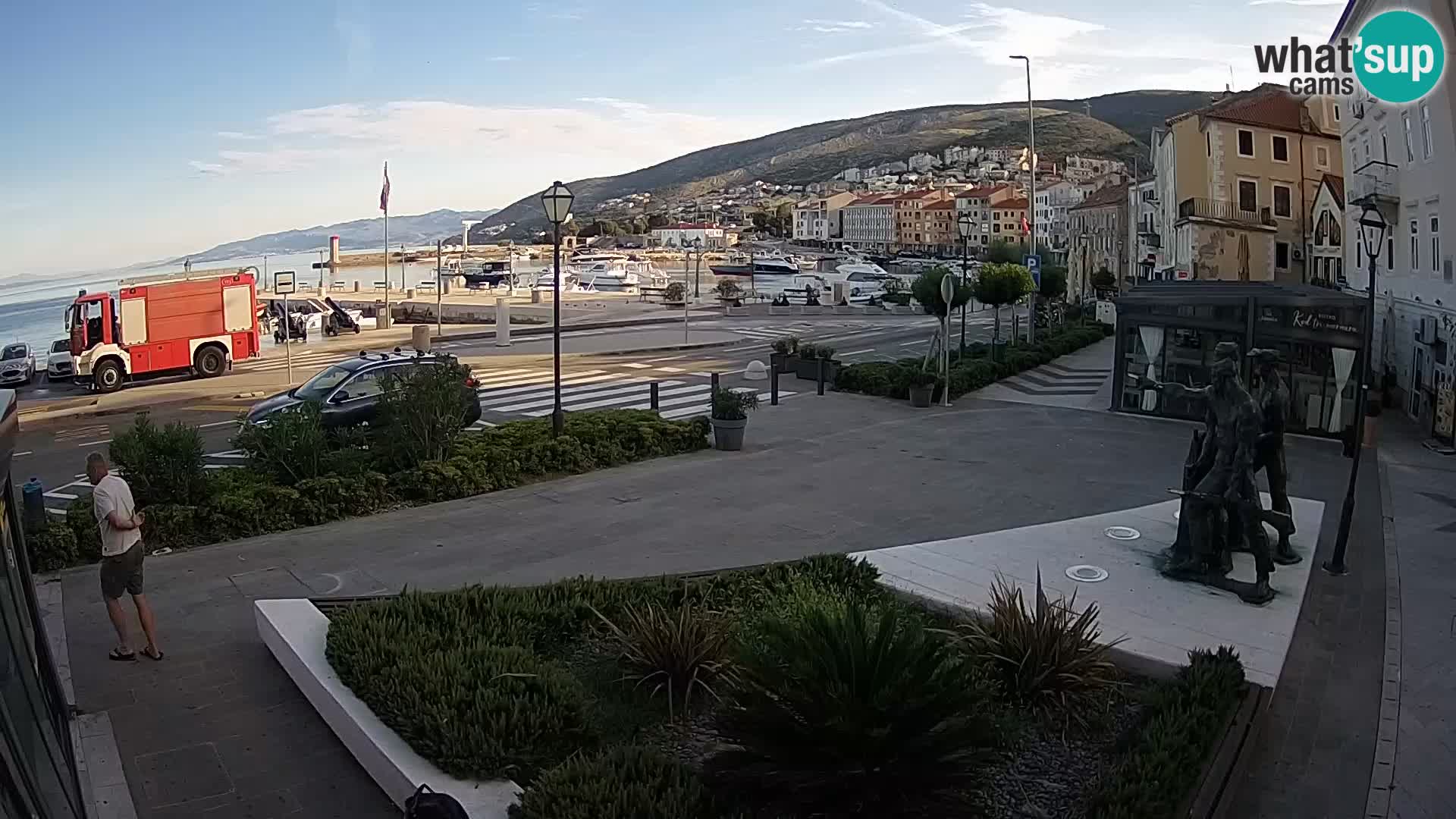 Webcam en vivo Senj riva – paseo marítimo