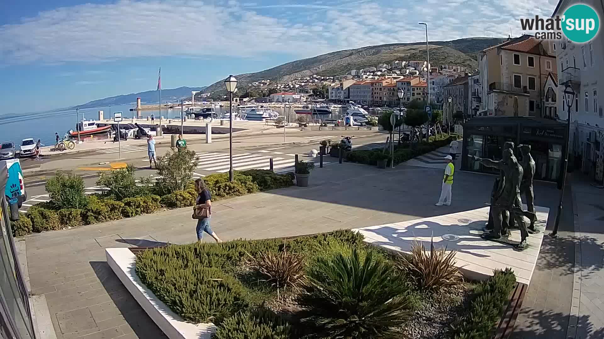 Webcam en vivo Senj riva – paseo marítimo