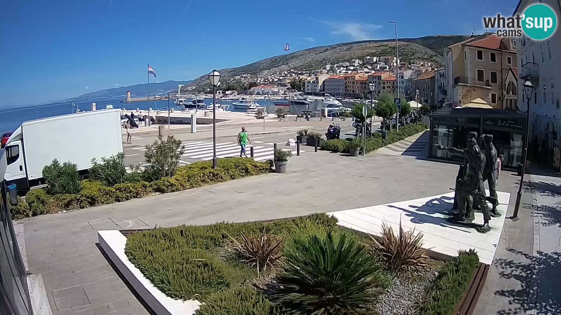 Webcam en vivo Senj riva – paseo marítimo
