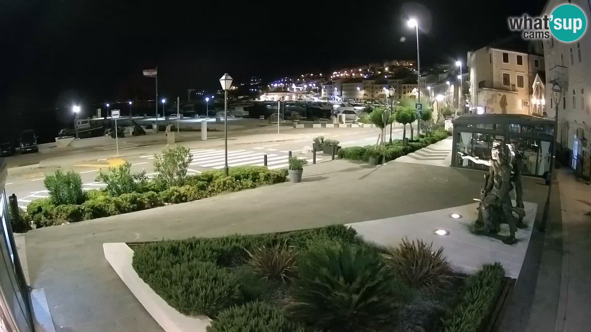Live webcam Senj riva – seafront – Croatia