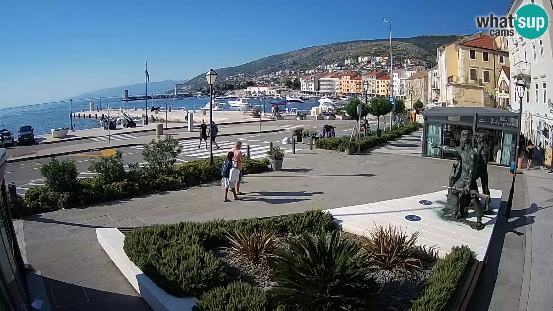 Webcam en direct Senj Riva – front de mer