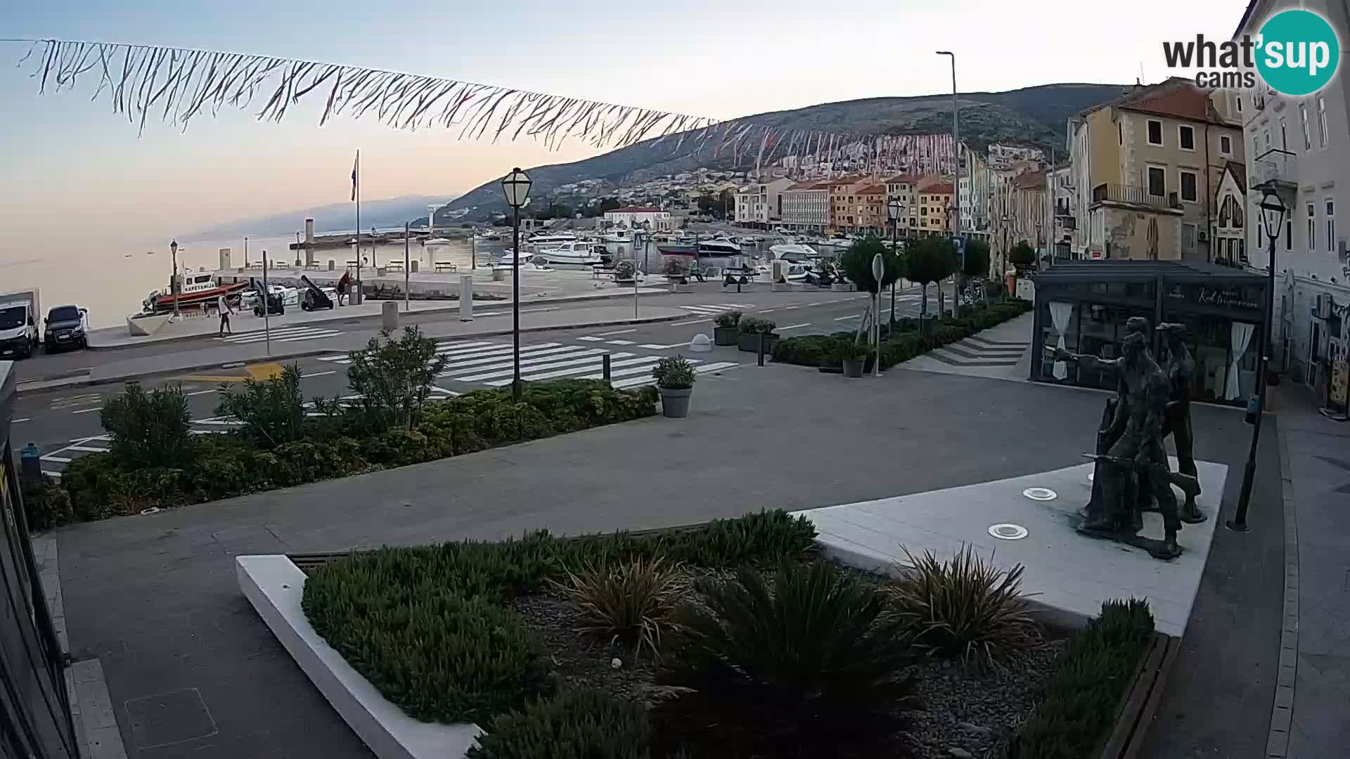 Spletna kamera v živo Senj riva – Hrvaška