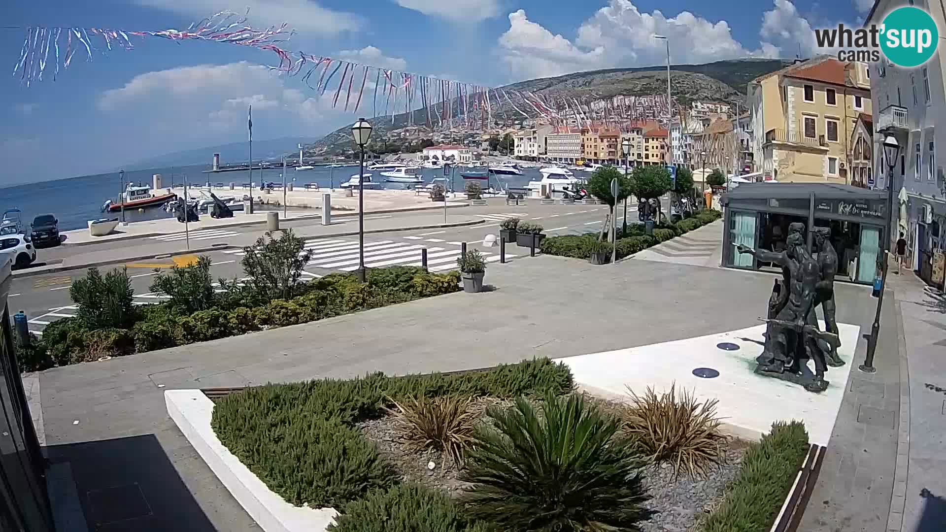 Spletna kamera v živo Senj riva – Hrvaška