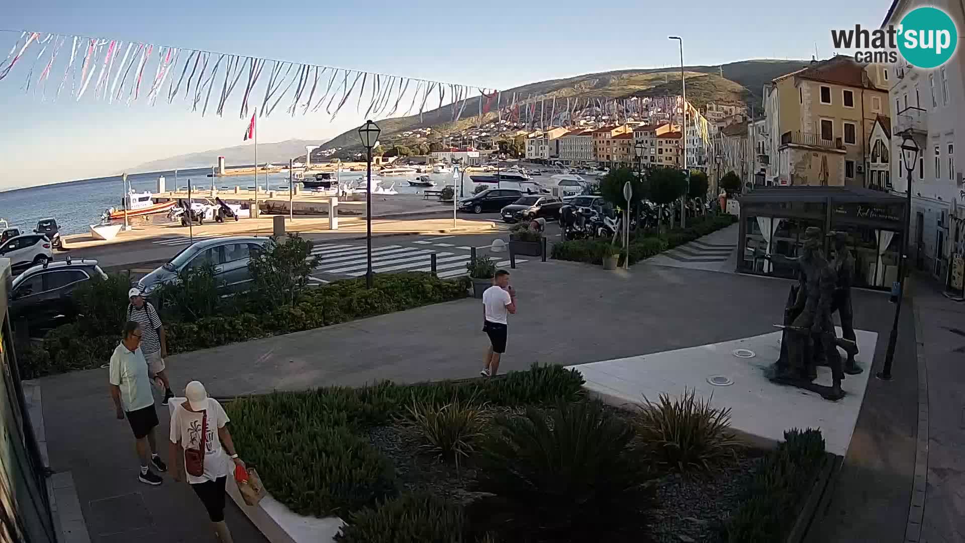 Live webcam Senj riva – seafront – Croatia