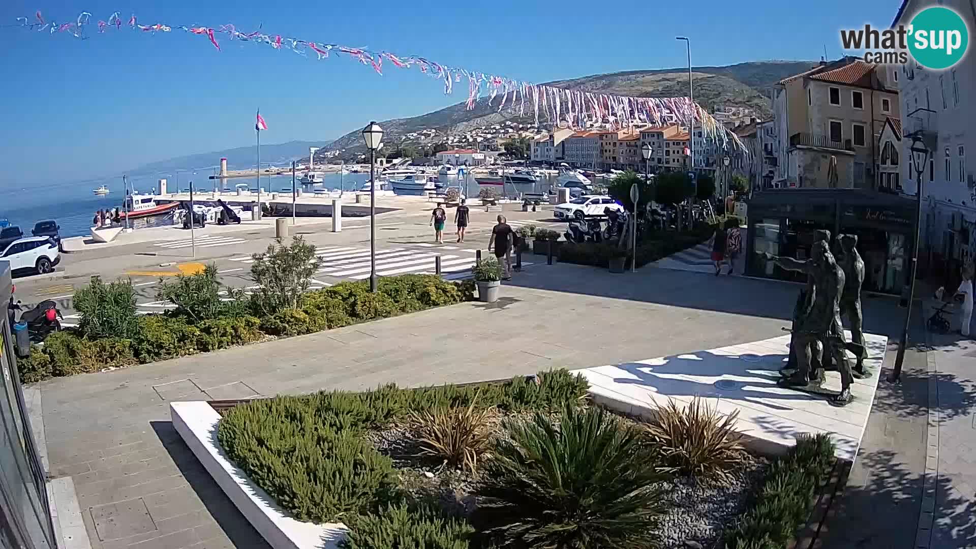 Spletna kamera v živo Senj riva – Hrvaška