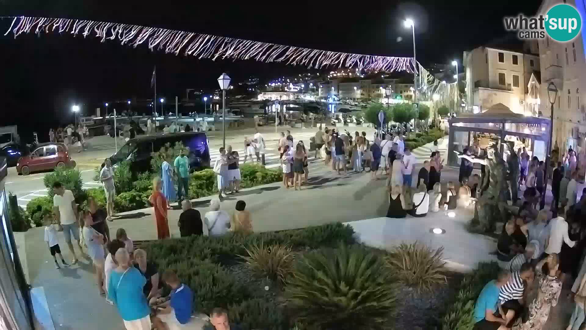 Live webcam Senj riva – seafront – Croatia