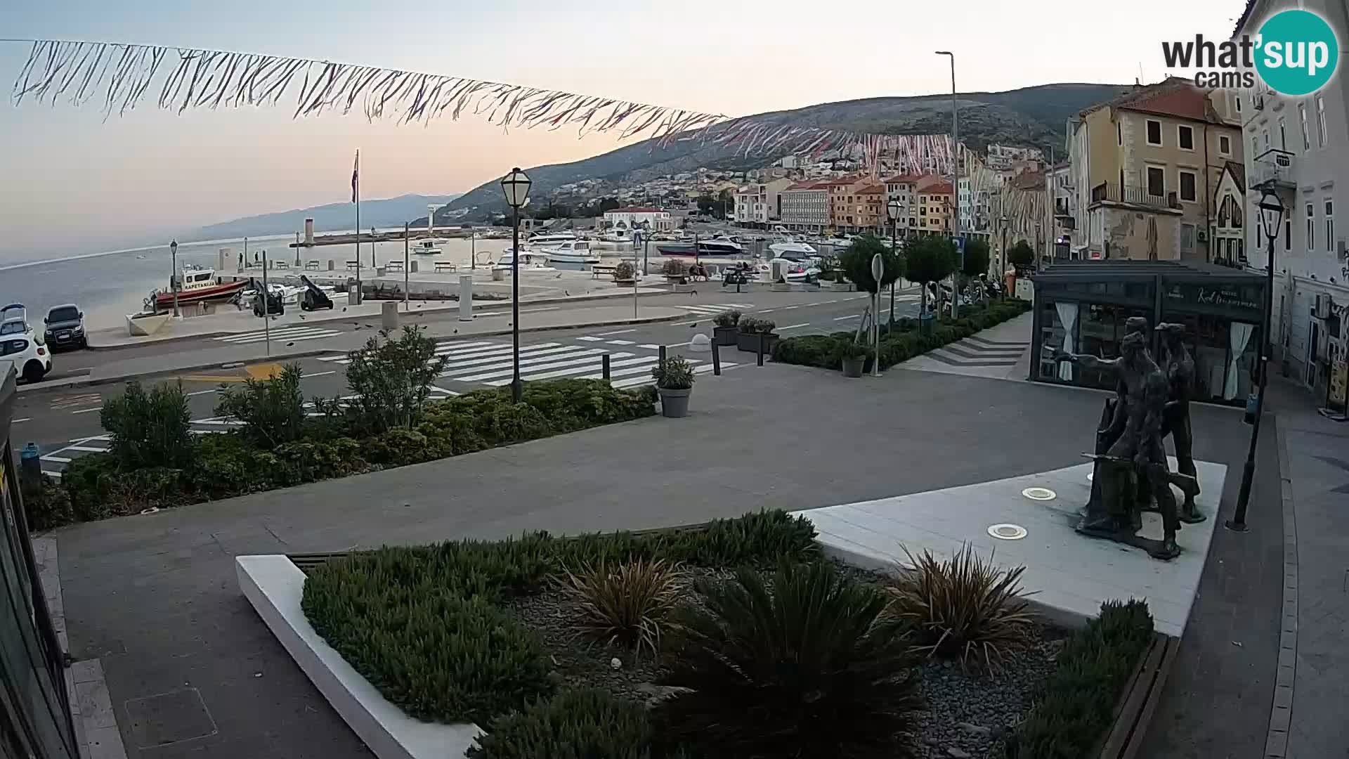 Webcam en vivo Senj riva – paseo marítimo