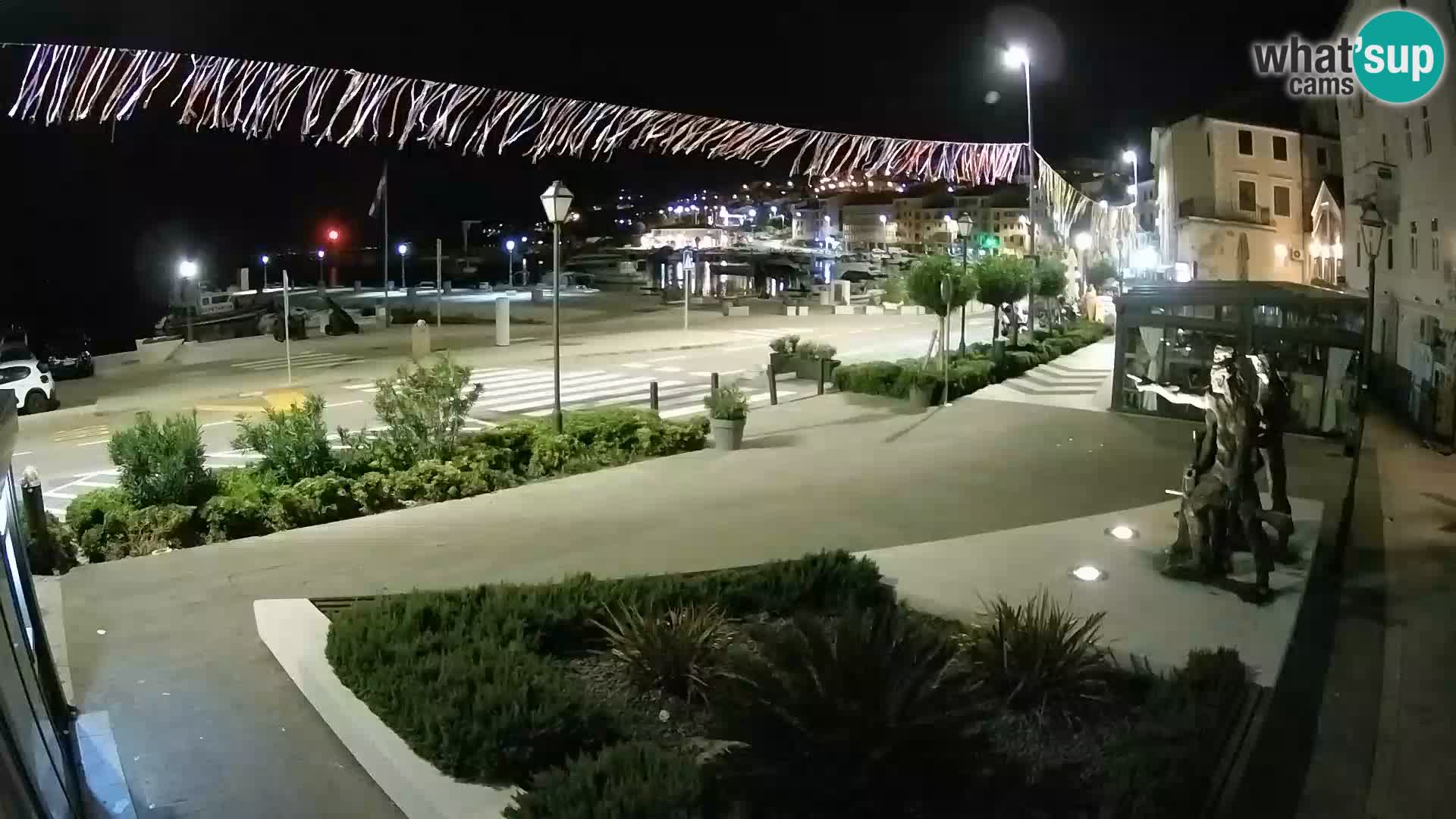 Live webcam Senj riva – seafront – Croatia