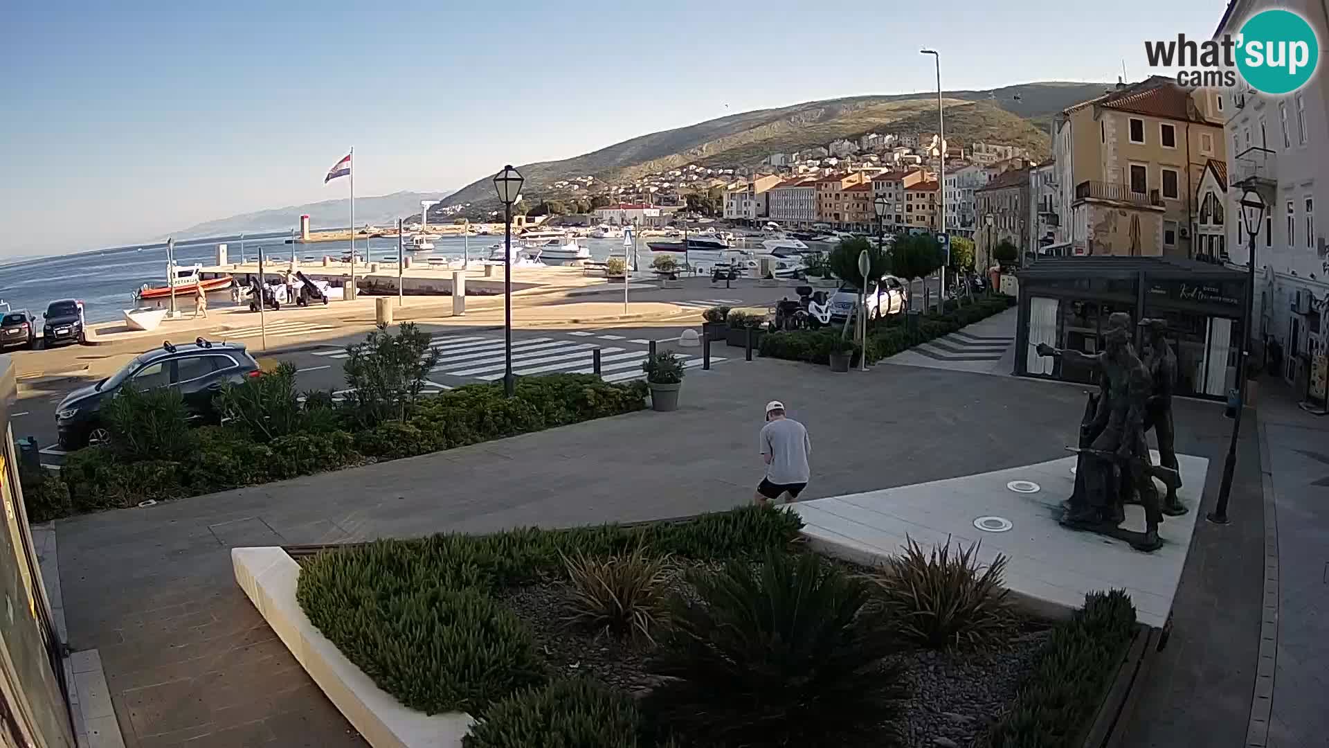 Webcam en vivo Senj riva – paseo marítimo