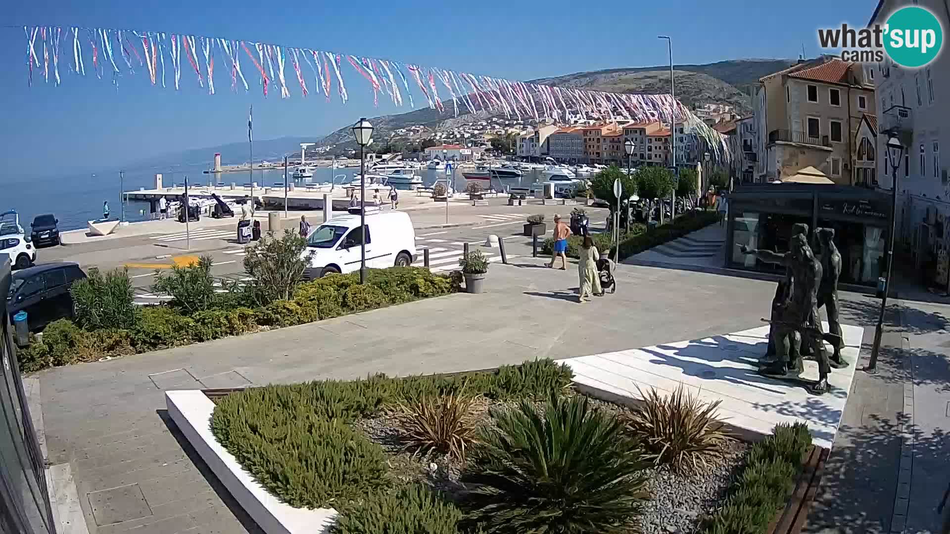 Webcam en vivo Senj riva – paseo marítimo