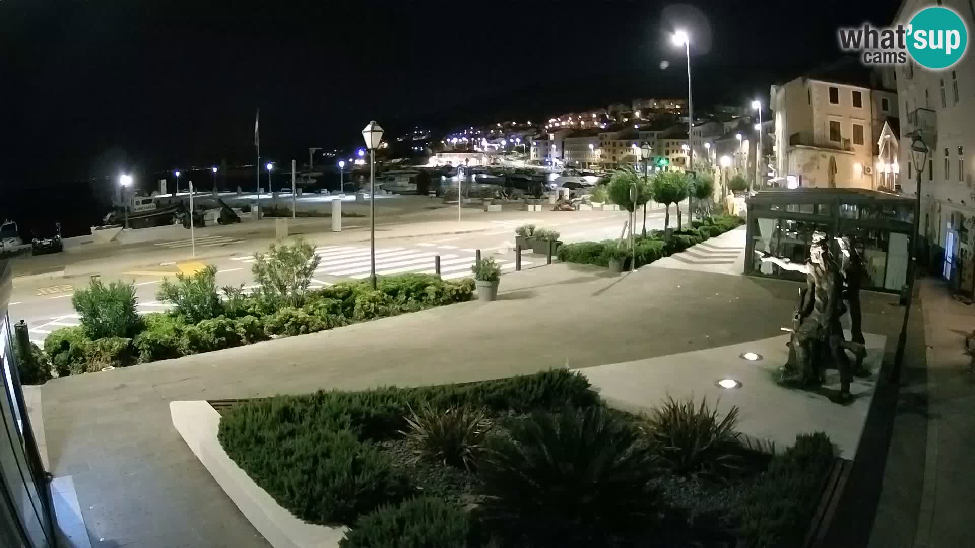Live webcam Senj riva – seafront – Croatia