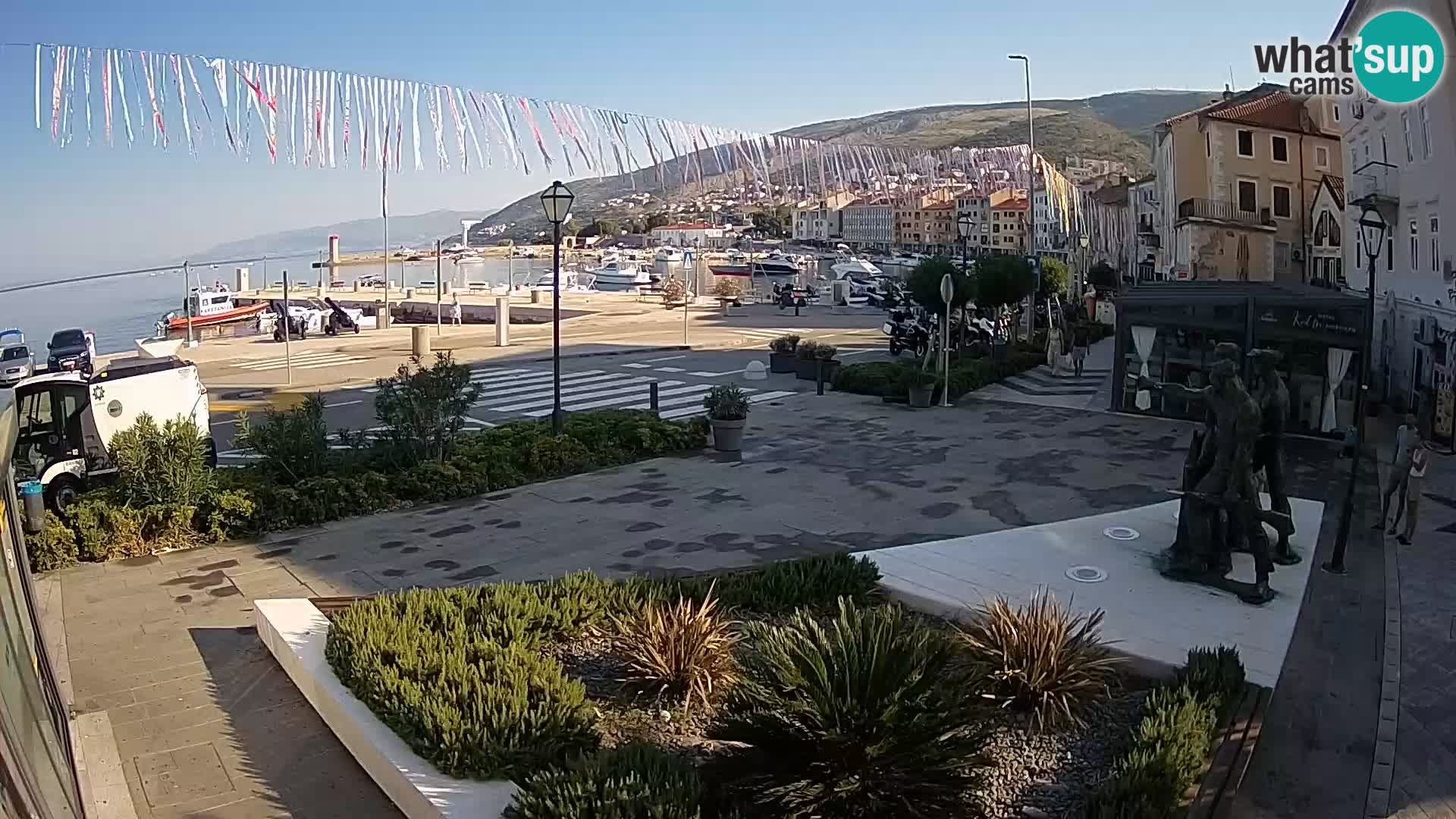 Spletna kamera v živo Senj riva – Hrvaška
