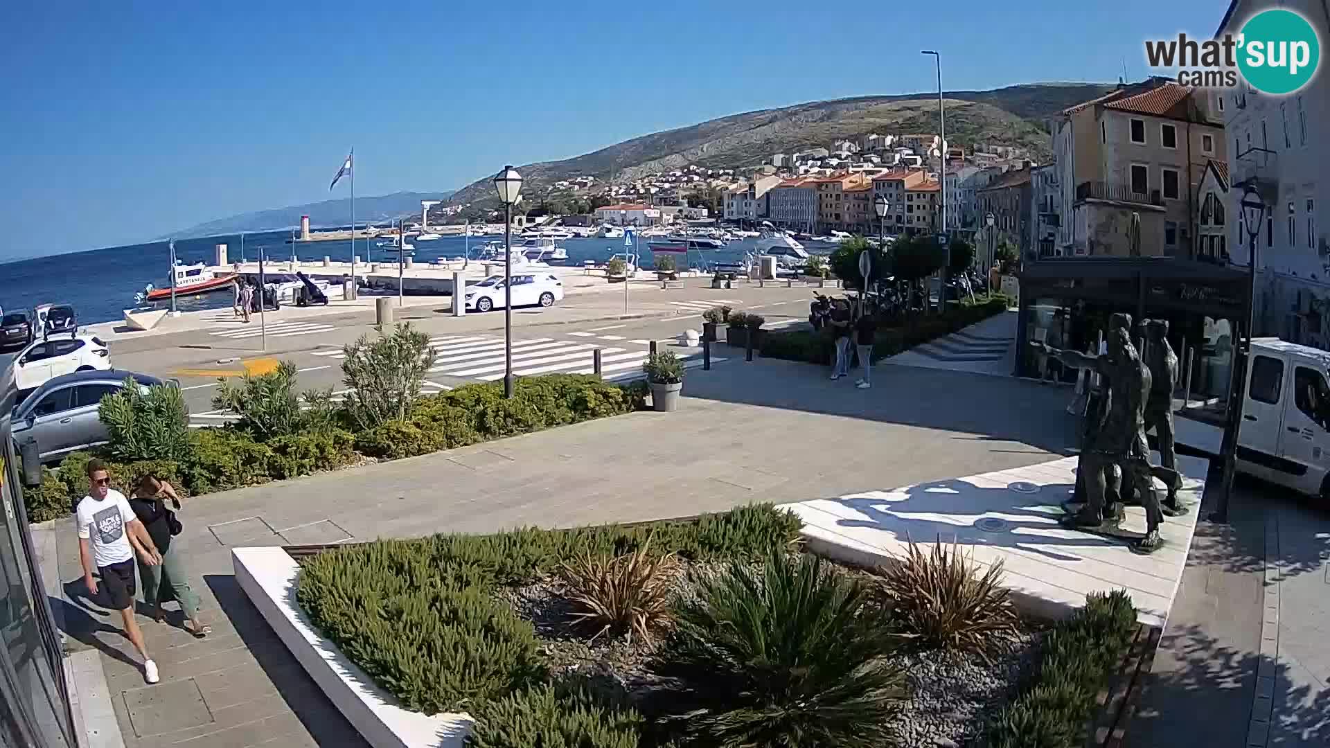 Live webcam Senj riva – seafront – Croatia