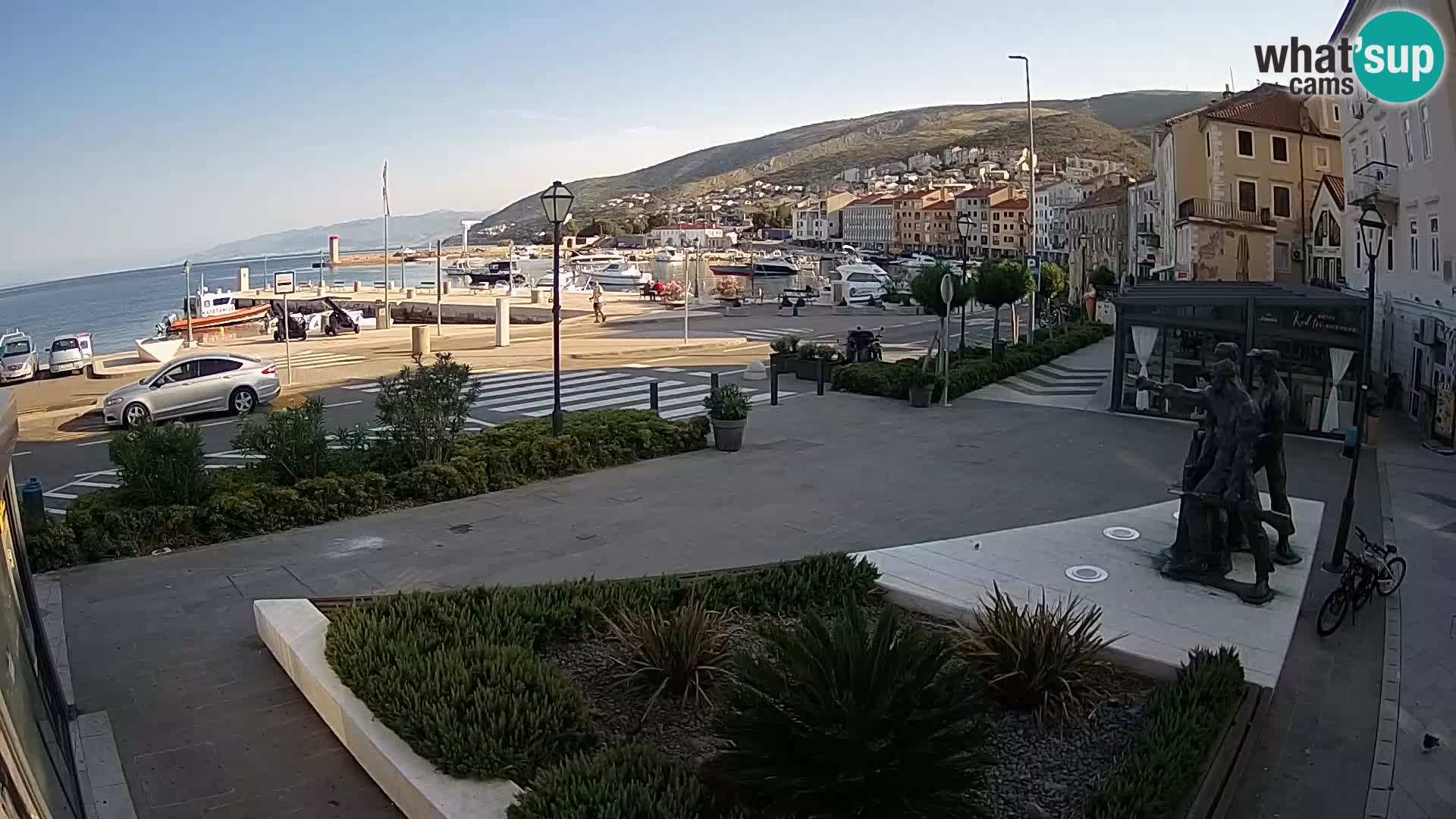 Live webcam Senj riva – seafront – Croatia