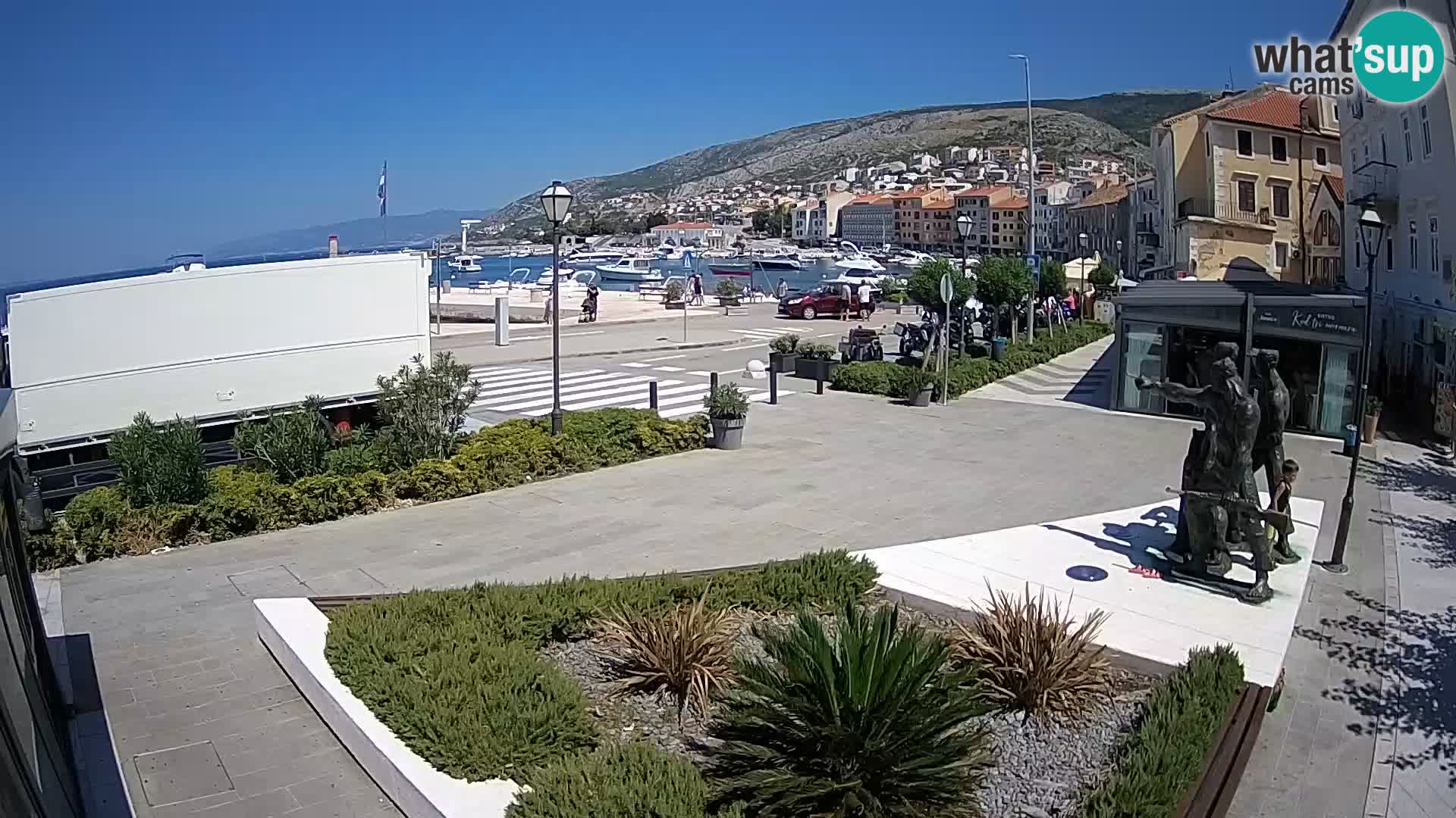 Spletna kamera v živo Senj riva – Hrvaška