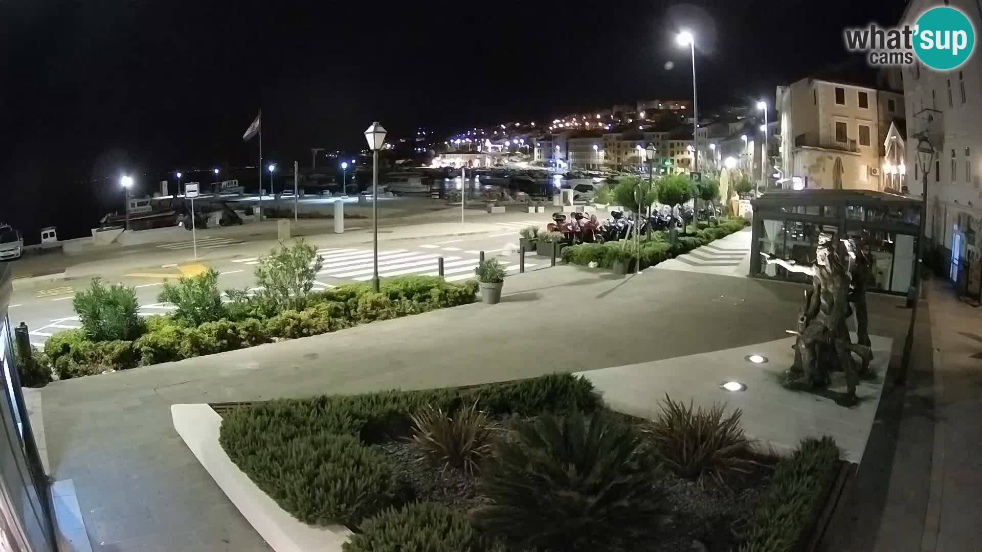 Live webcam Senj riva – seafront – Croatia