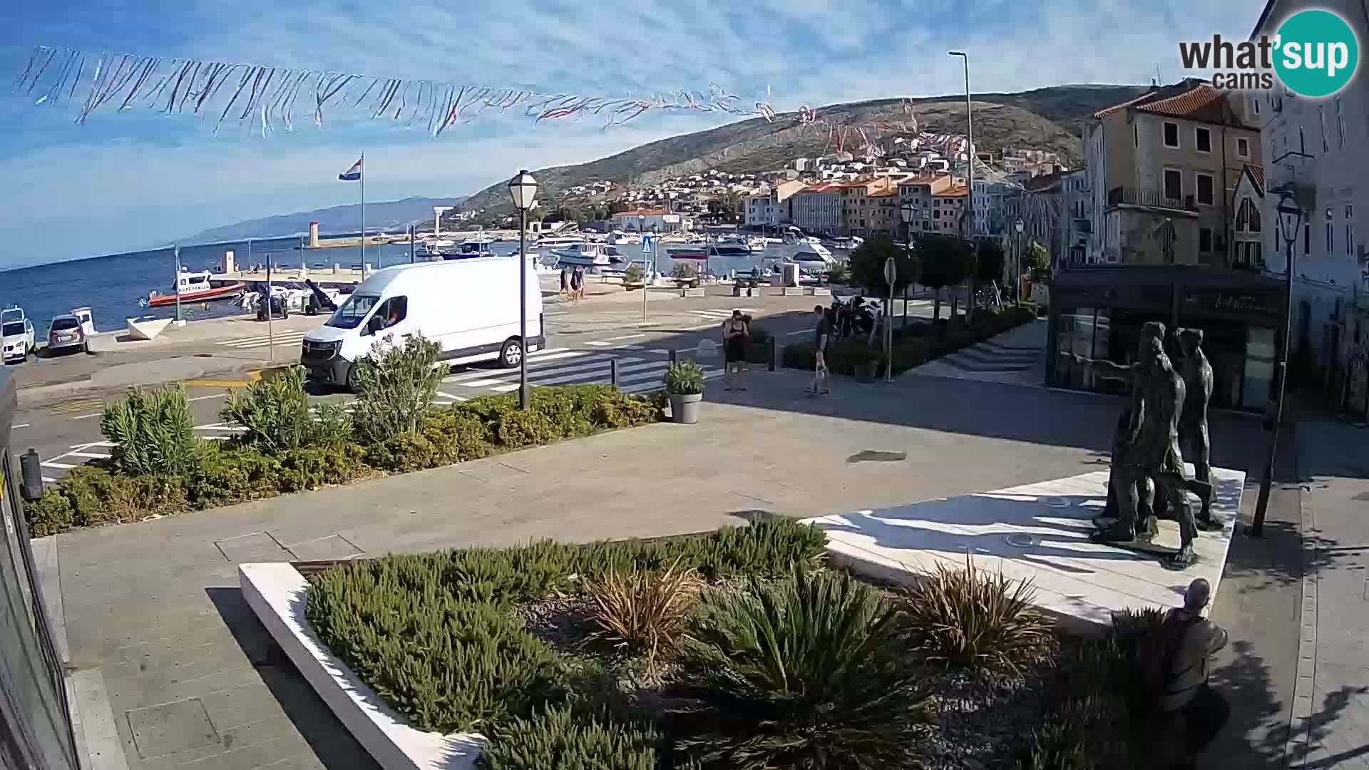 Live webcam Senj riva – seafront – Croatia