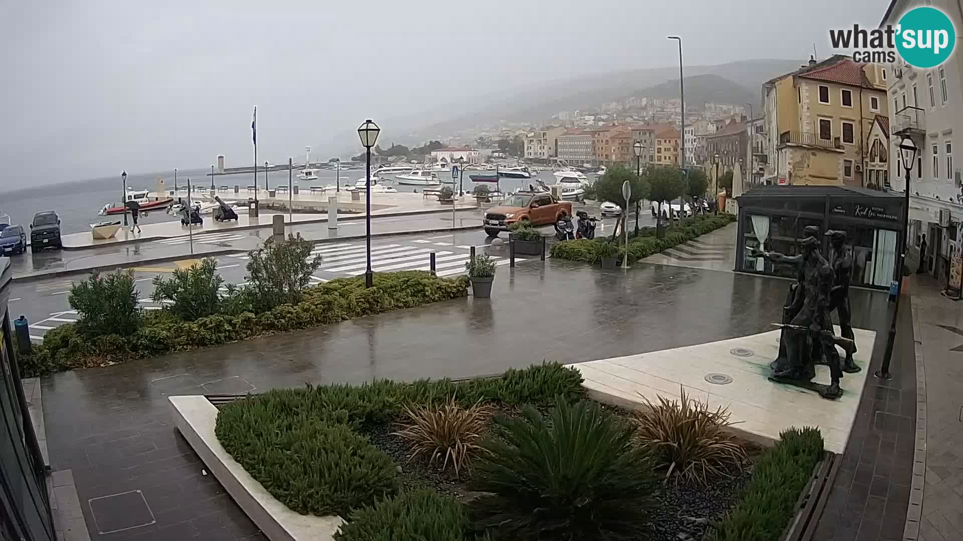 Spletna kamera v živo Senj riva – Hrvaška