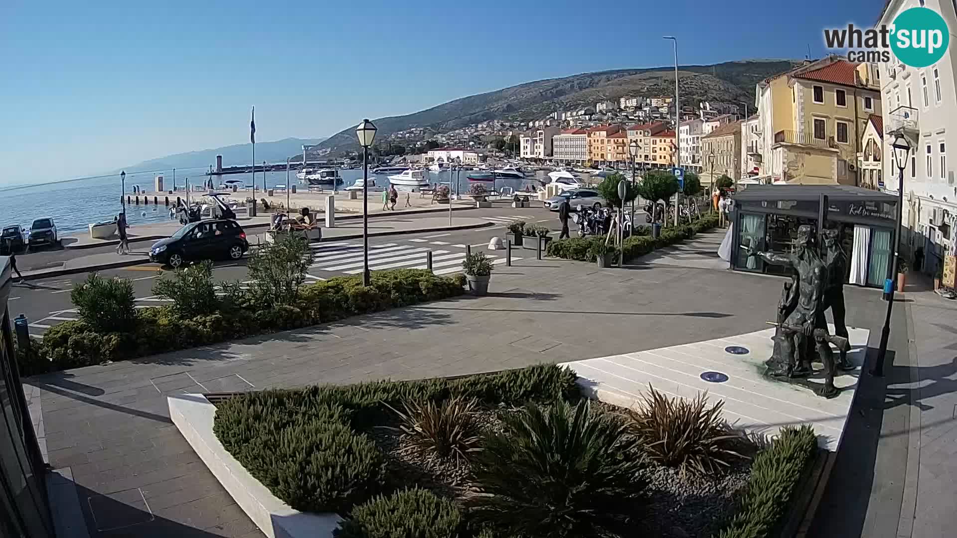 Webcam en direct Senj Riva – front de mer