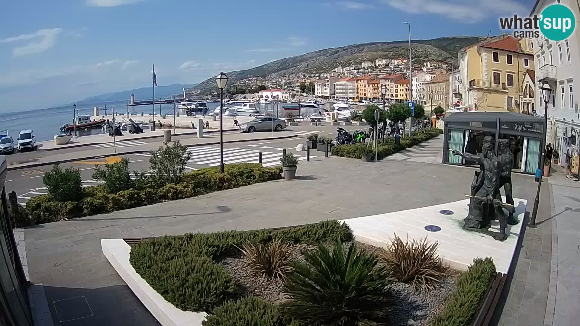 Webcam en direct Senj Riva – front de mer