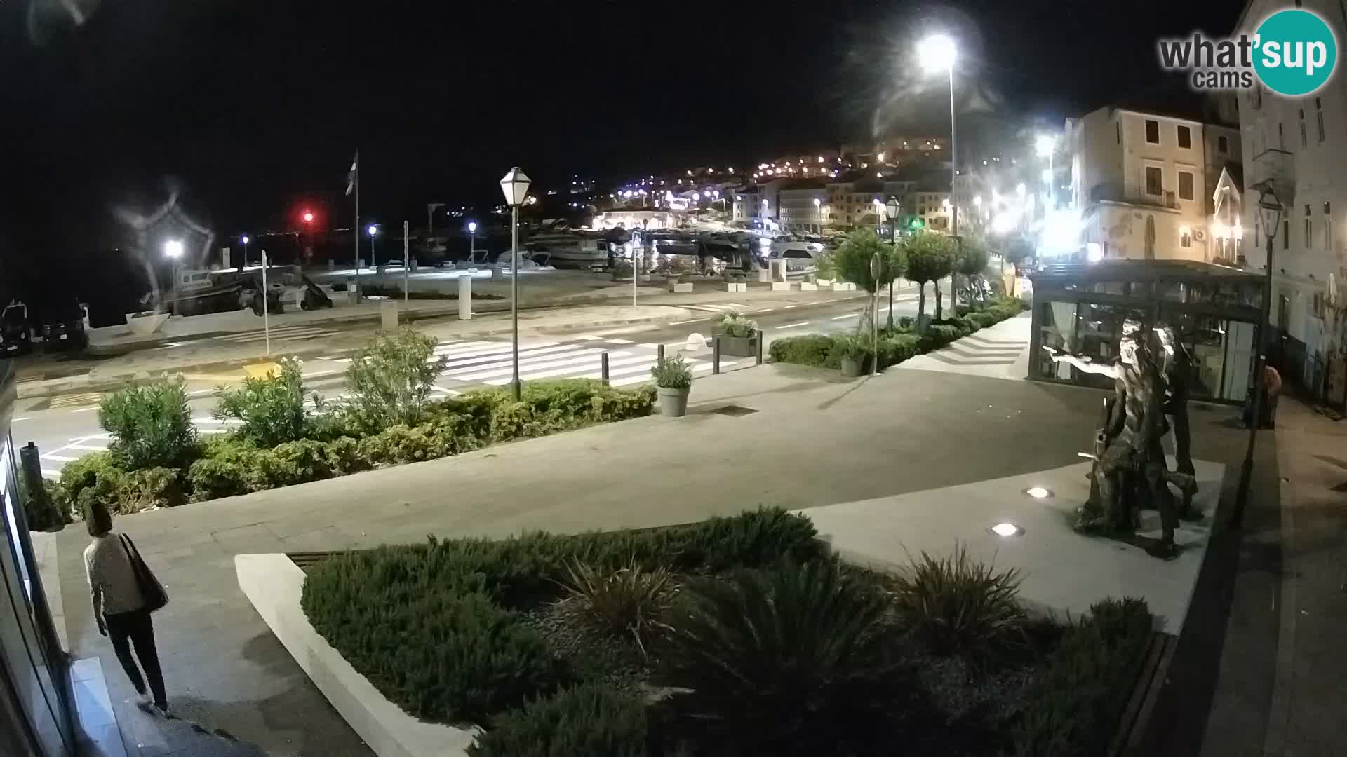 Live webcam Senj riva – seafront – Croatia