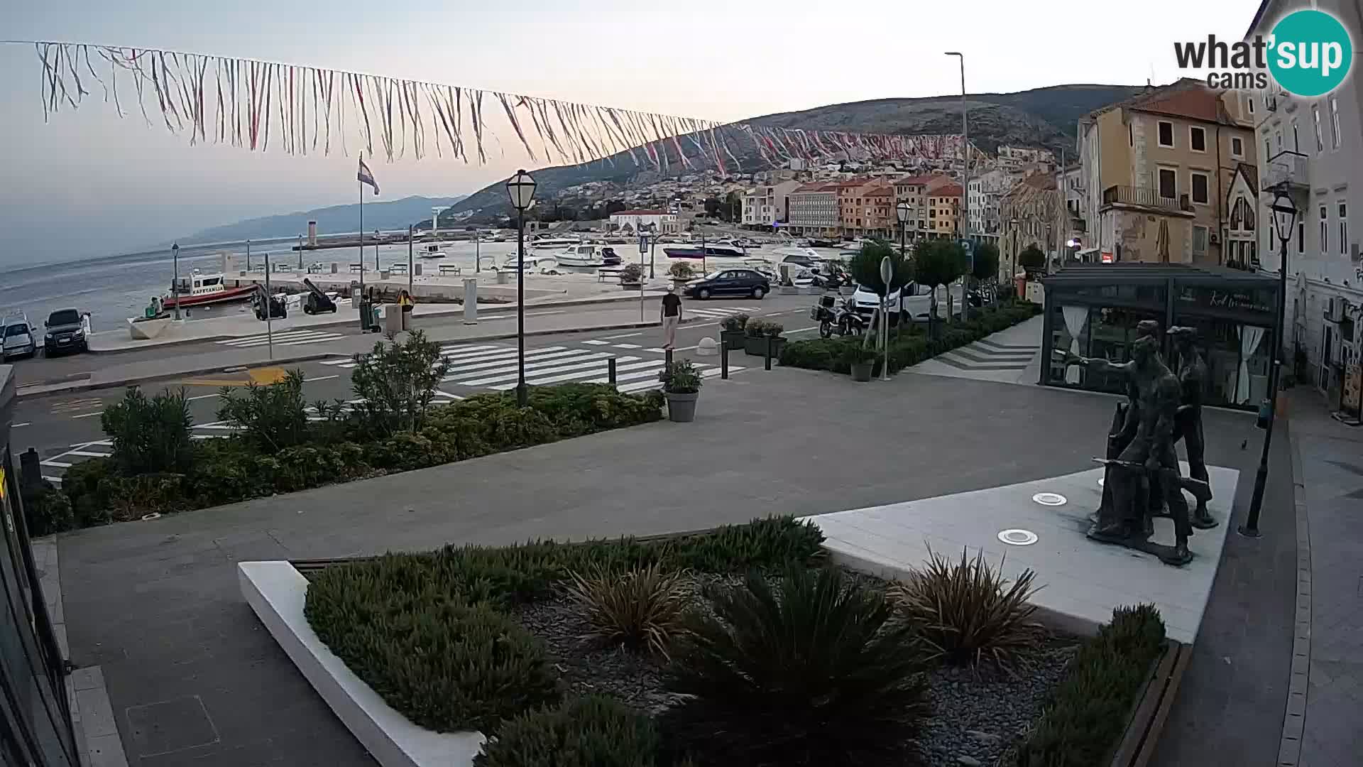 Live webcam Senj riva – fronte mare