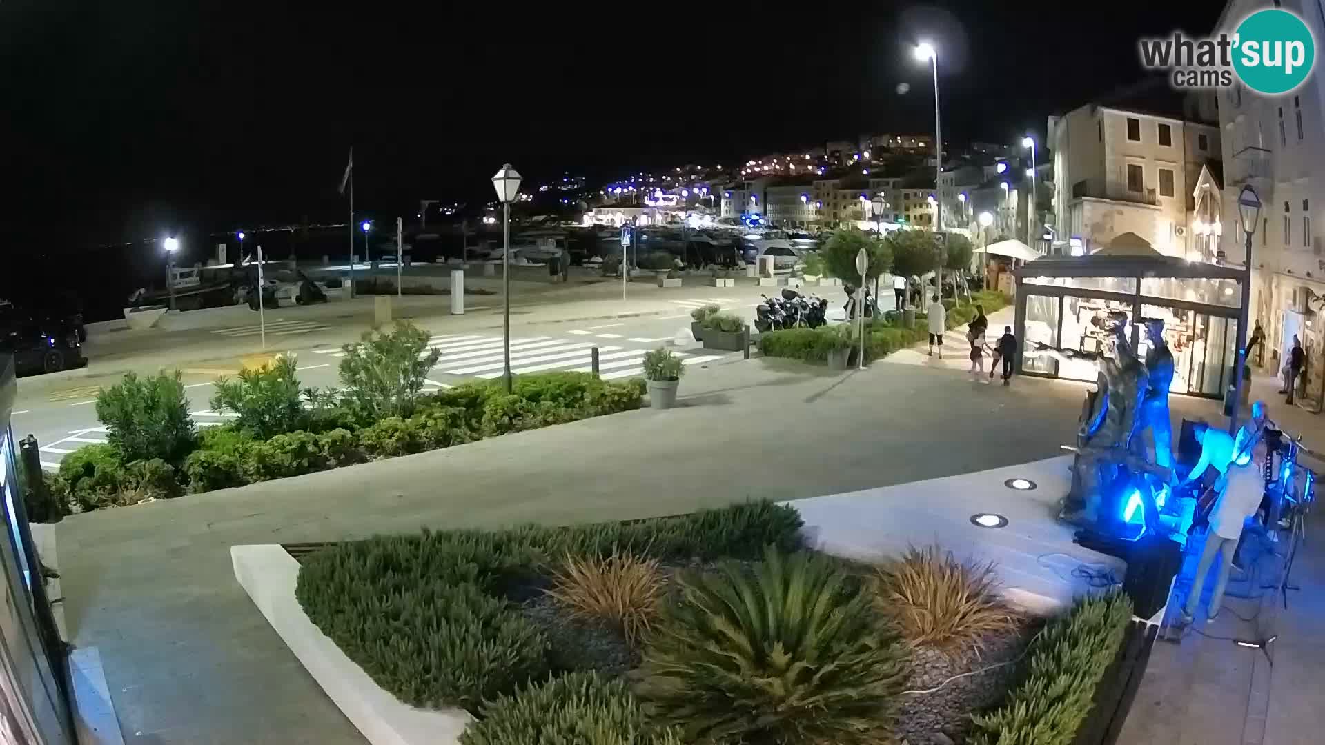 Live webcam Senj riva – seafront – Croatia