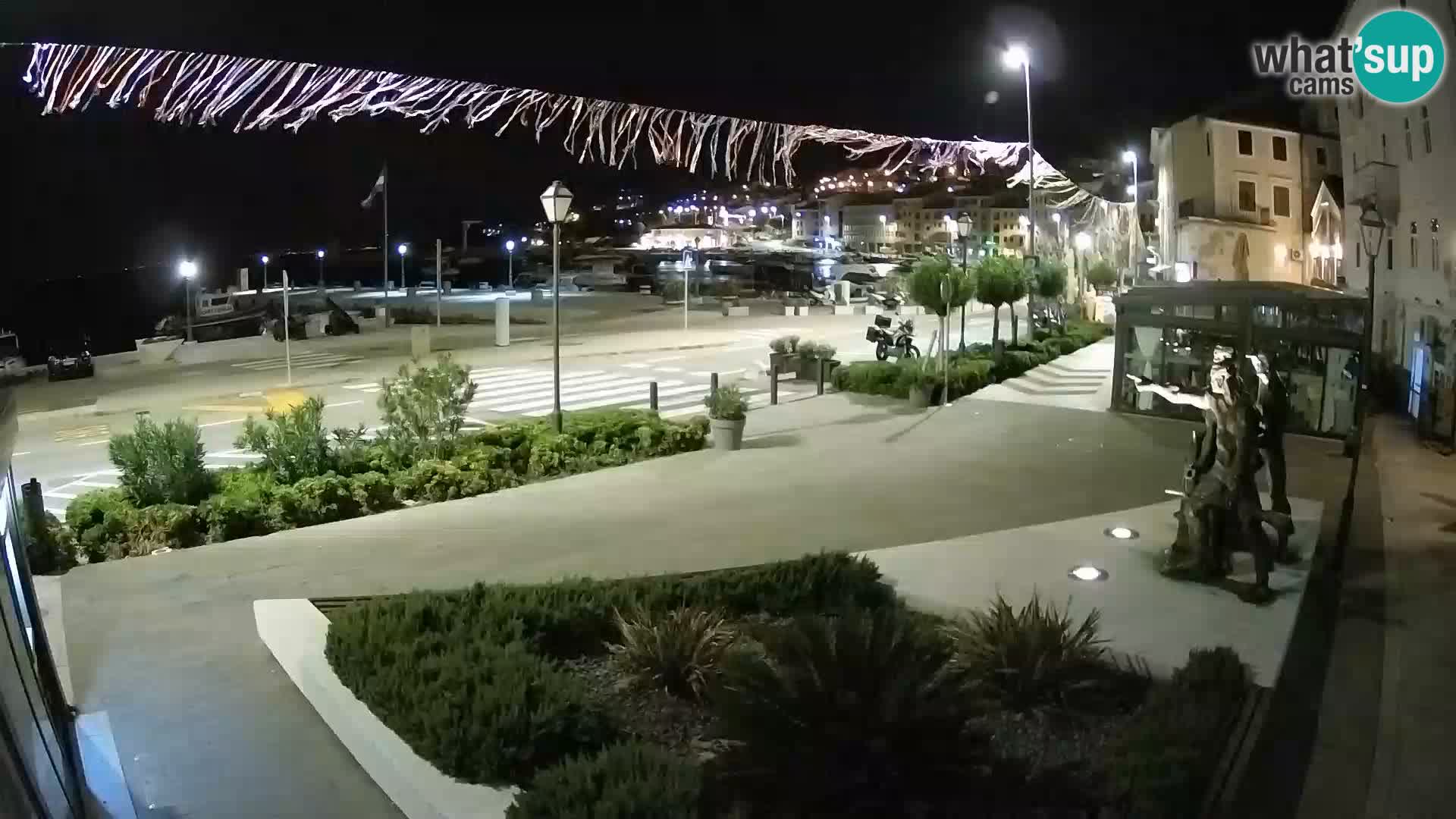 Live webcam Senj riva – seafront – Croatia
