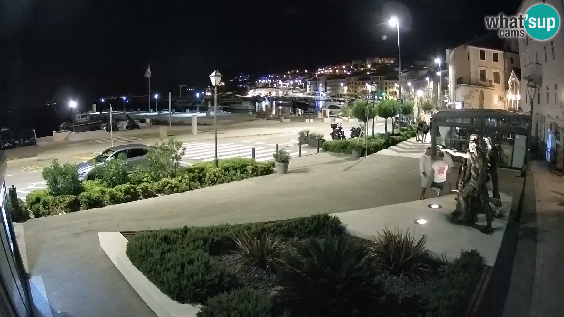 Live-Webcam Senj Riva – direkt am Meer – Kroatien
