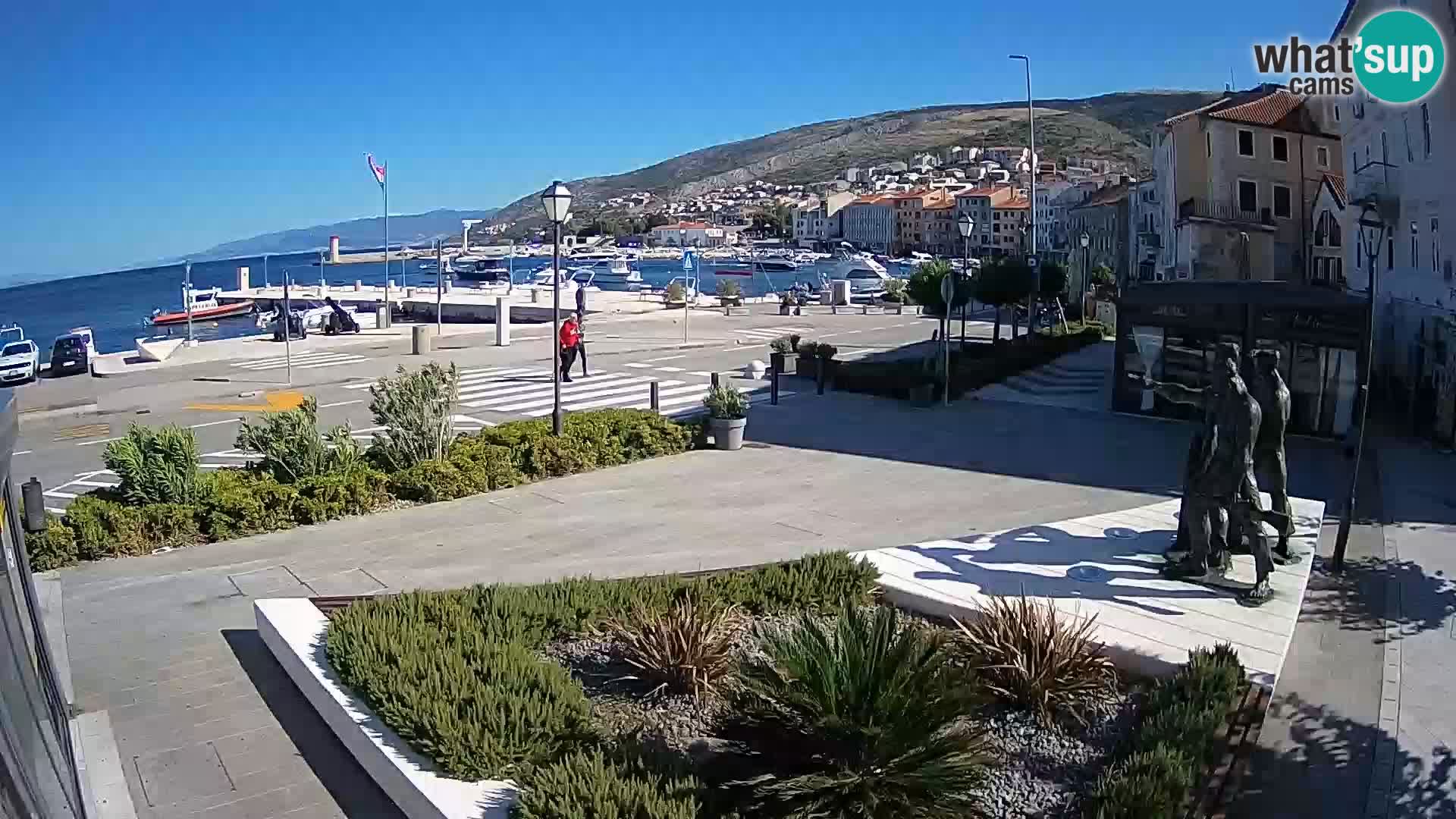 Live-Webcam Senj Riva – direkt am Meer – Kroatien