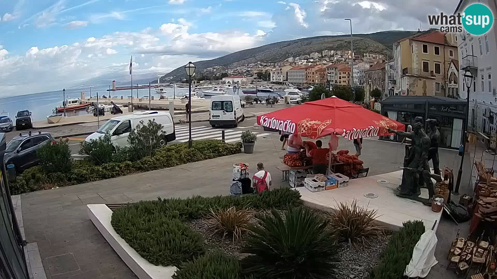 Webcam en direct Senj Riva – front de mer