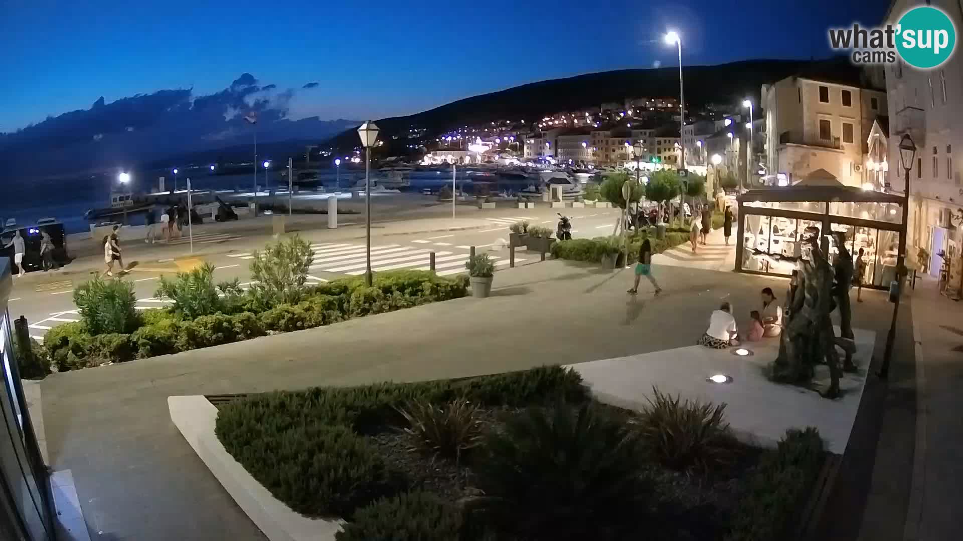 Web kamera uživo Senj riva – Hrvatska