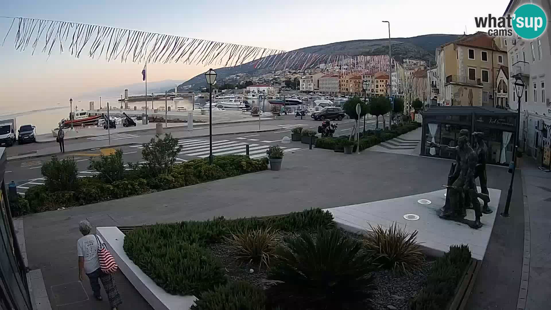 Spletna kamera v živo Senj riva – Hrvaška