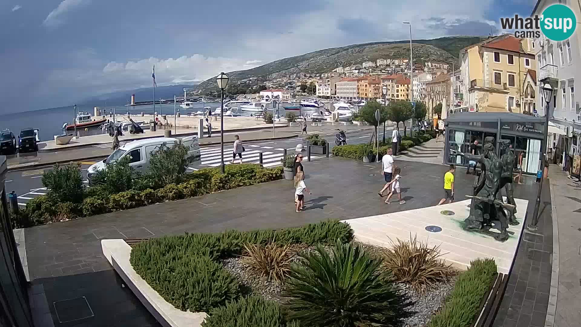 Webcam en vivo Senj riva – paseo marítimo
